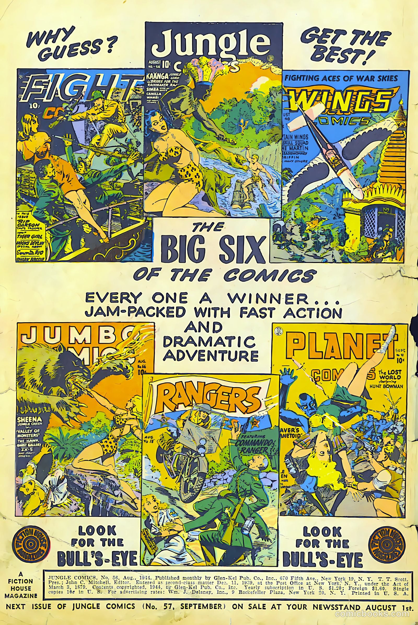 Jungle Comics #56 (1944) — page 2 of 52