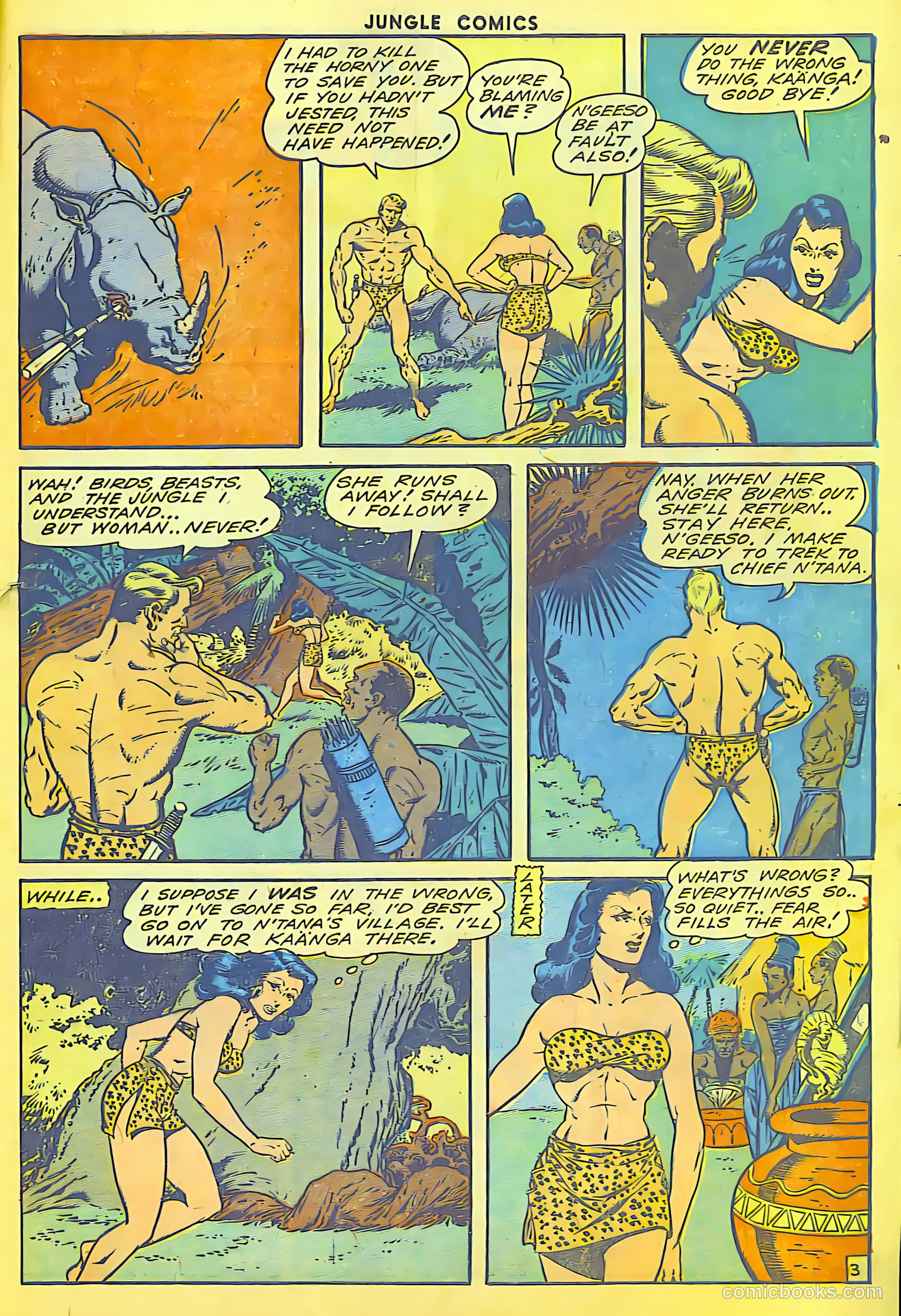 Jungle Comics #56 (1944) — page 5 of 52