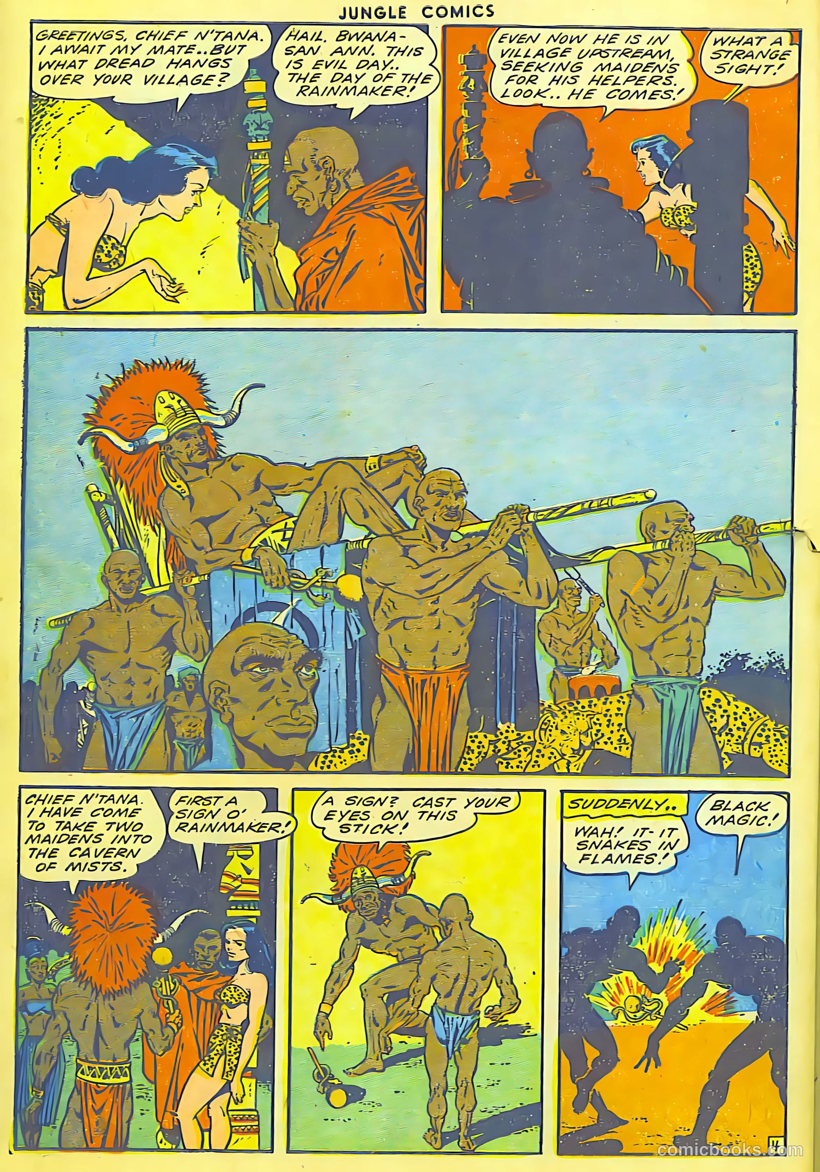 Jungle Comics #56 (1944) — page 6 of 52