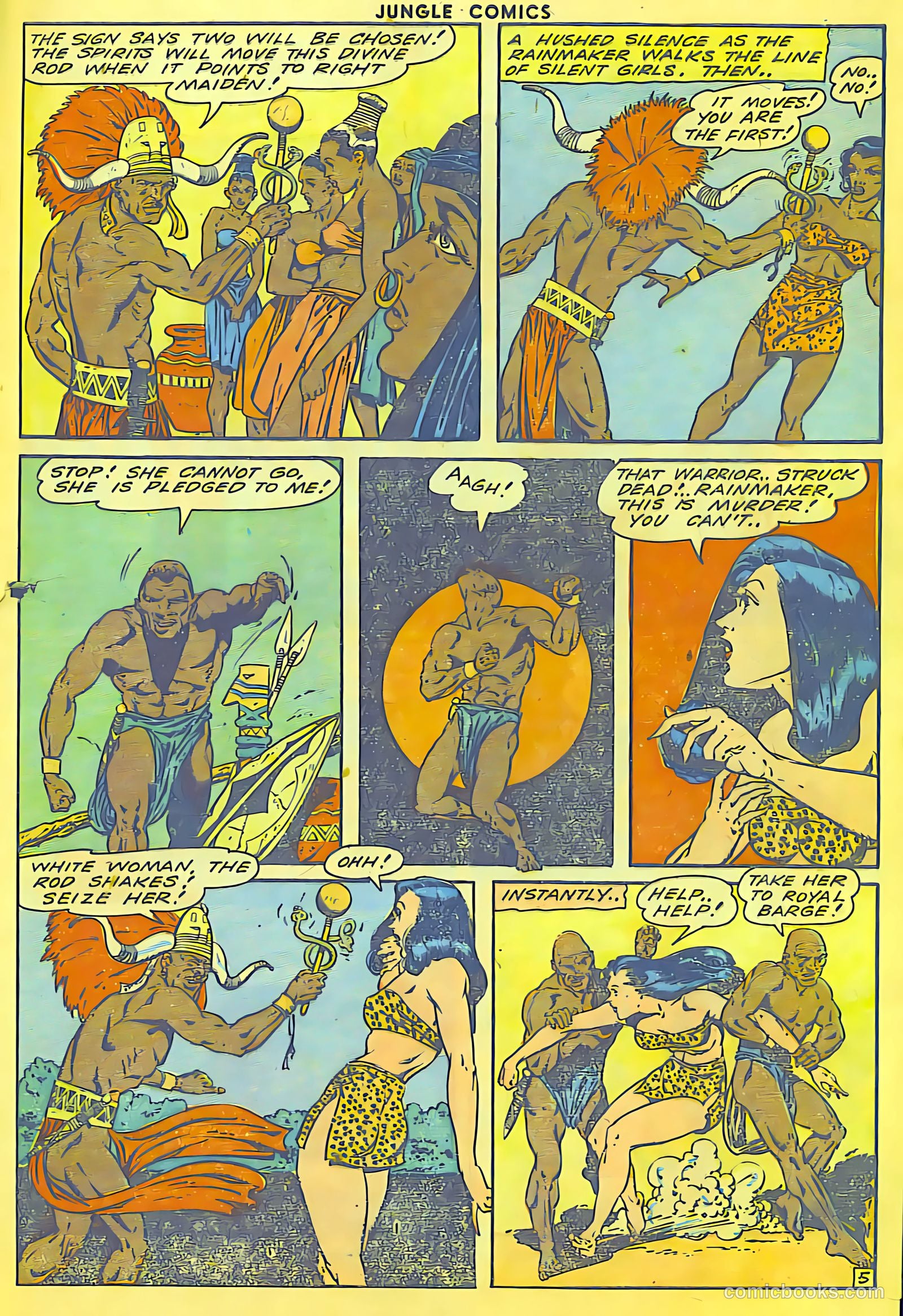 Jungle Comics #56 (1944) — page 7 of 52