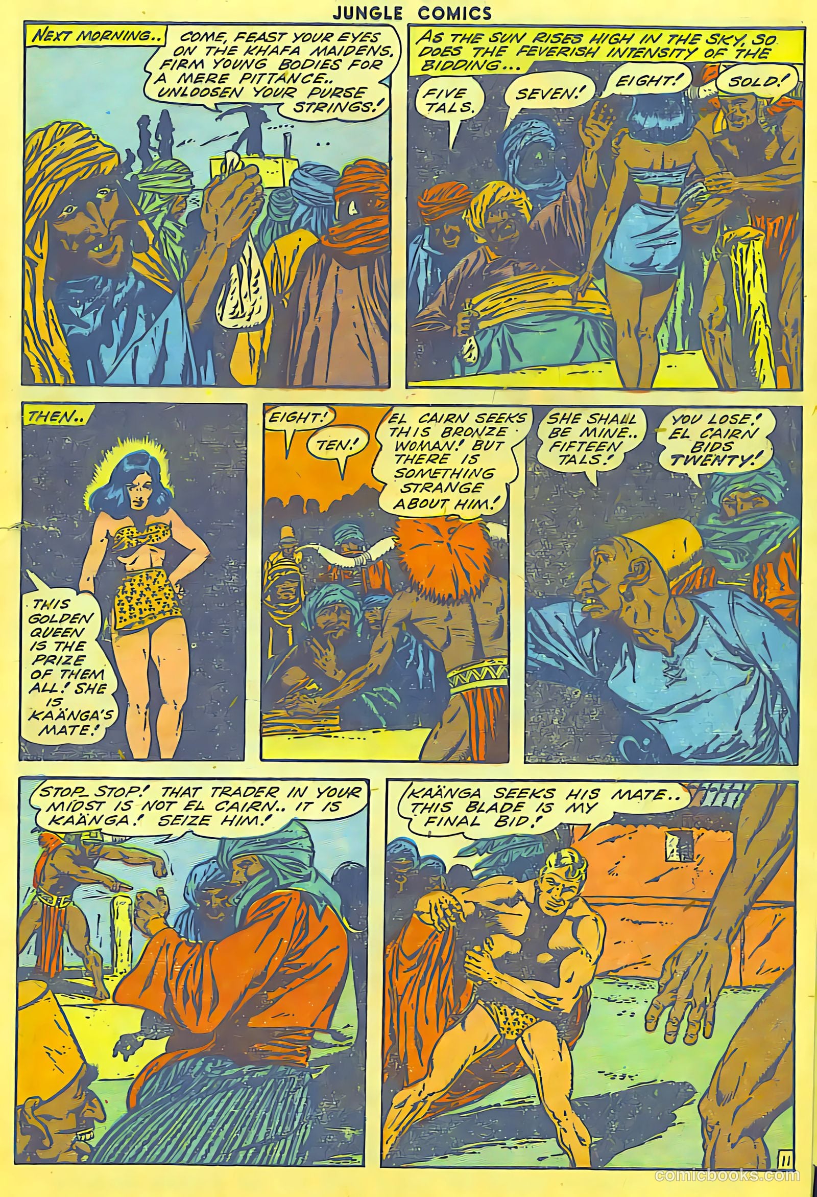 Jungle Comics #56 (1944) — page 13 of 52