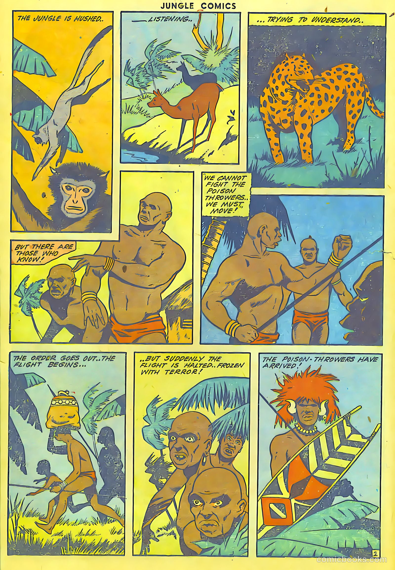 Jungle Comics #56 (1944) — page 16 of 52