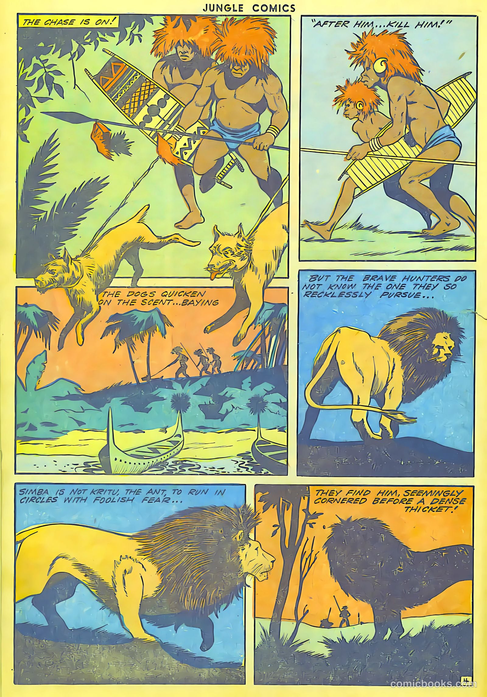 Jungle Comics #56 (1944) — page 18 of 52