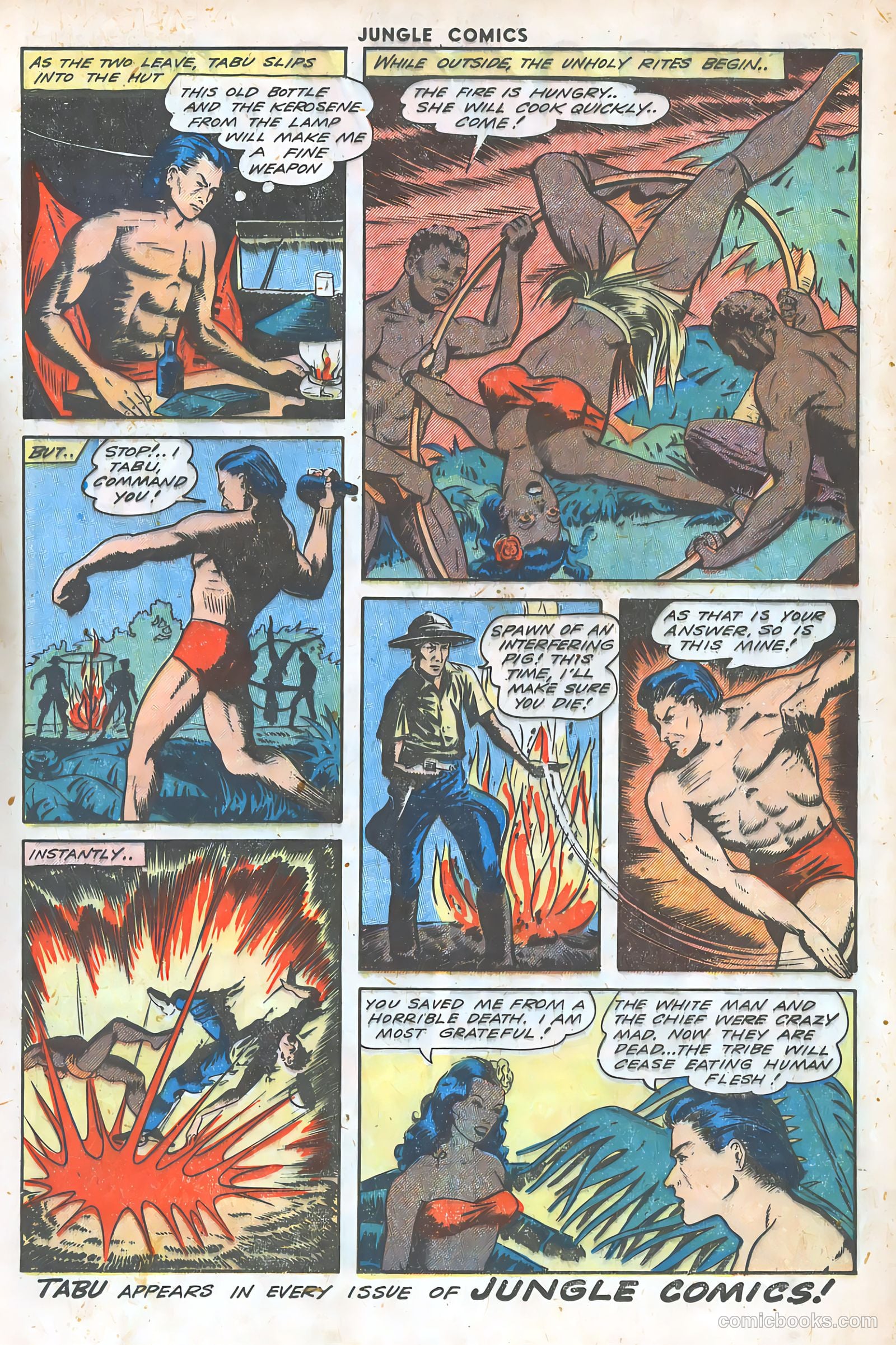 Jungle Comics #56 (1944) — page 25 of 52