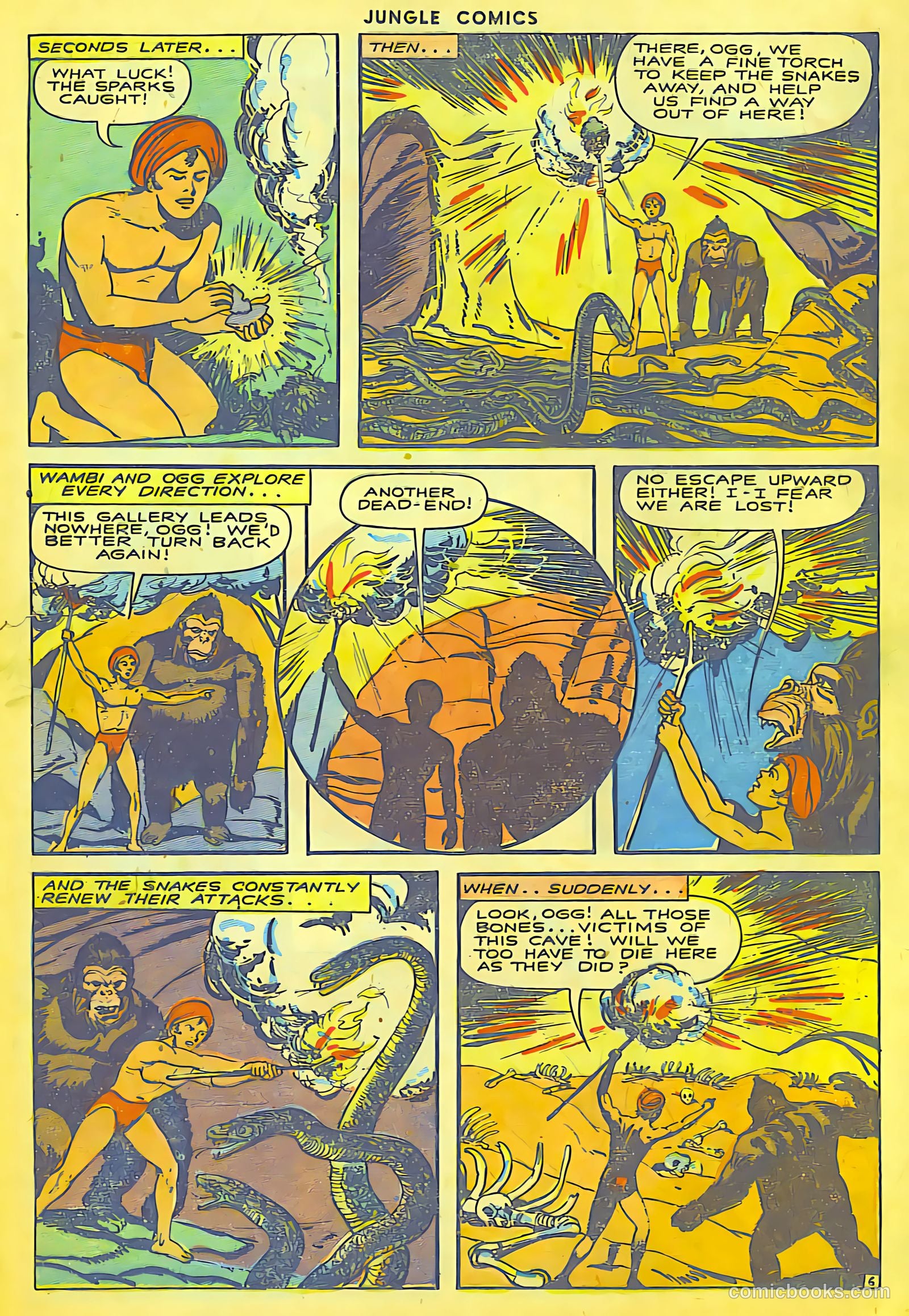 Jungle Comics #56 (1944) — page 31 of 52