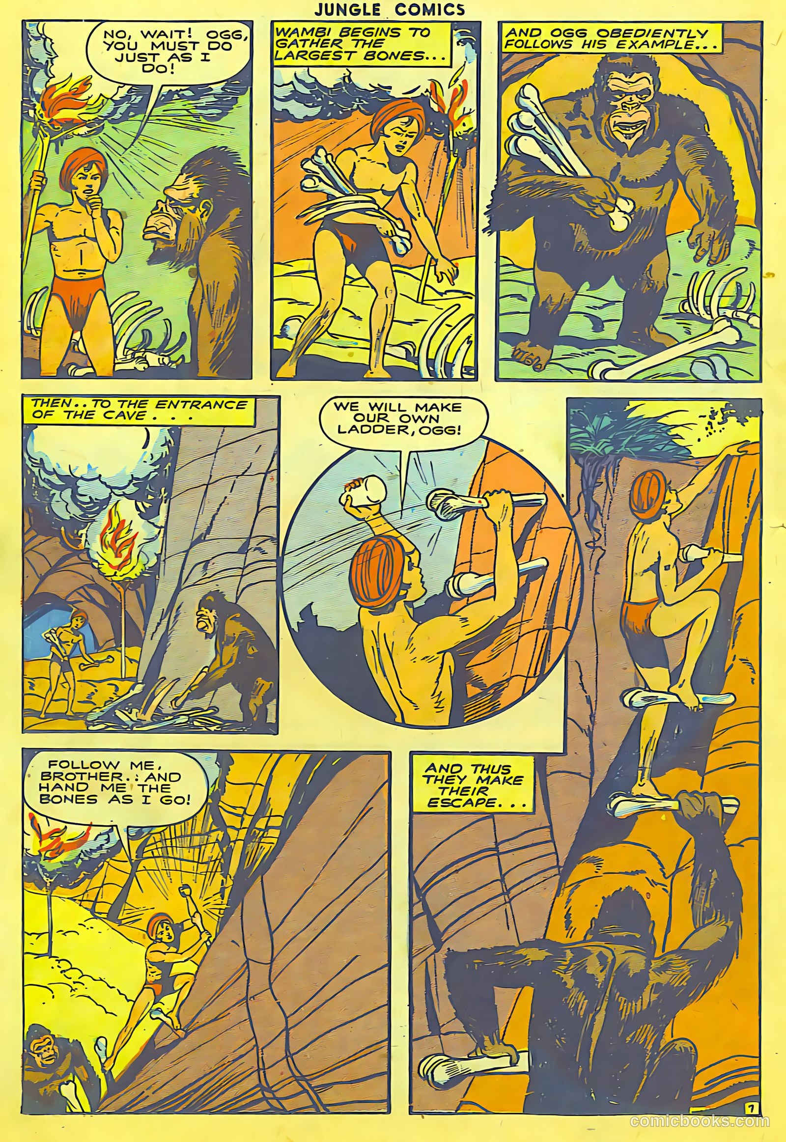 Jungle Comics #56 (1944) — page 32 of 52