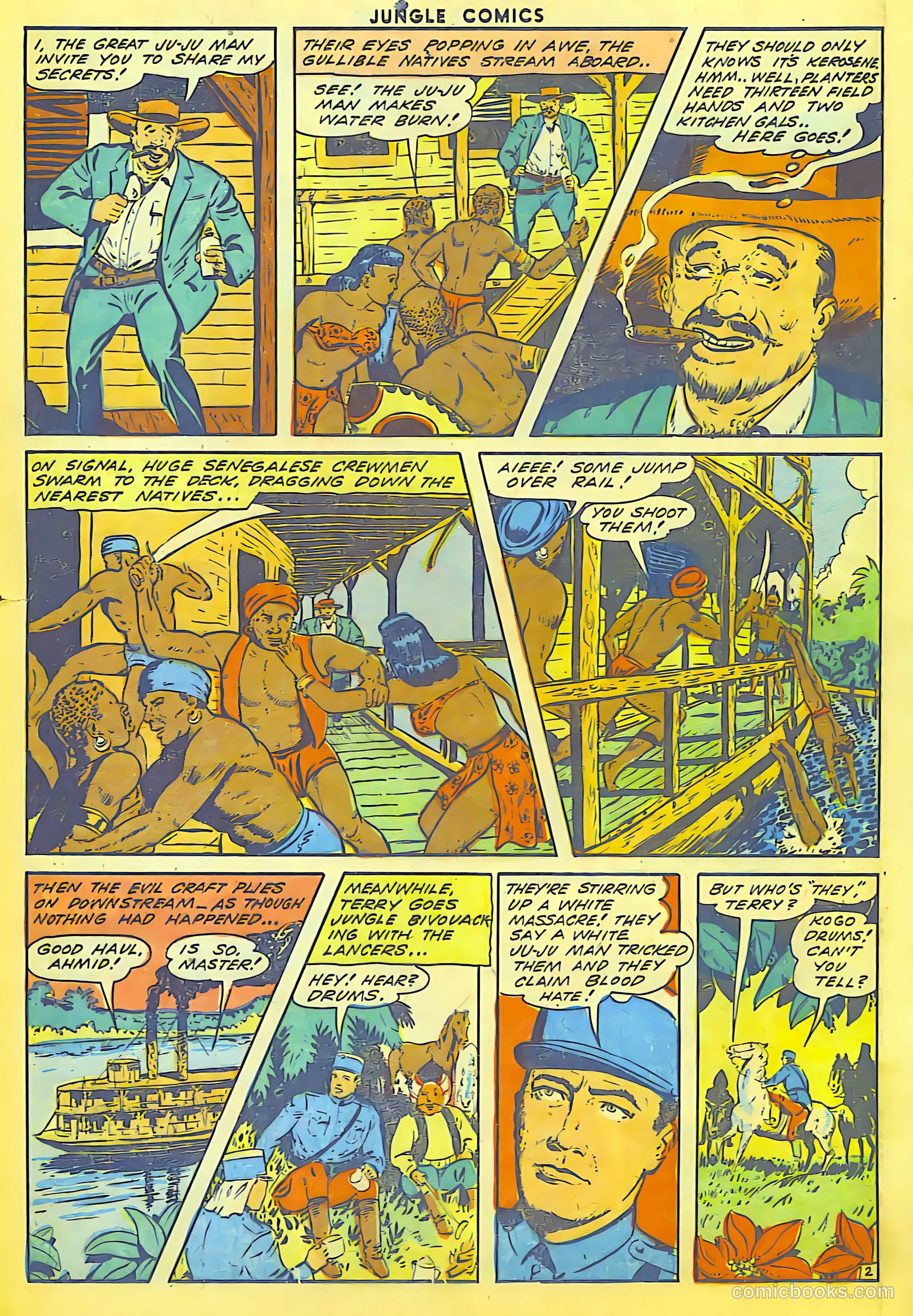 Jungle Comics #56 (1944) — page 35 of 52