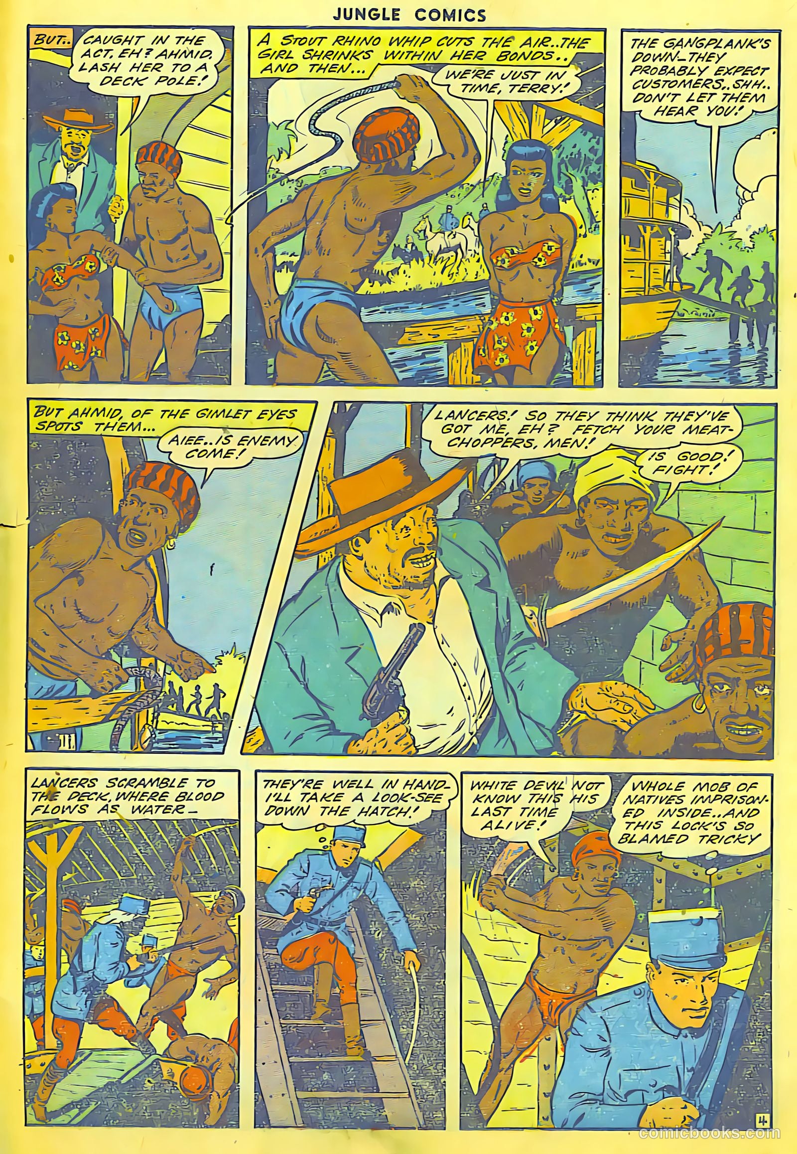 Jungle Comics #56 (1944) — page 37 of 52