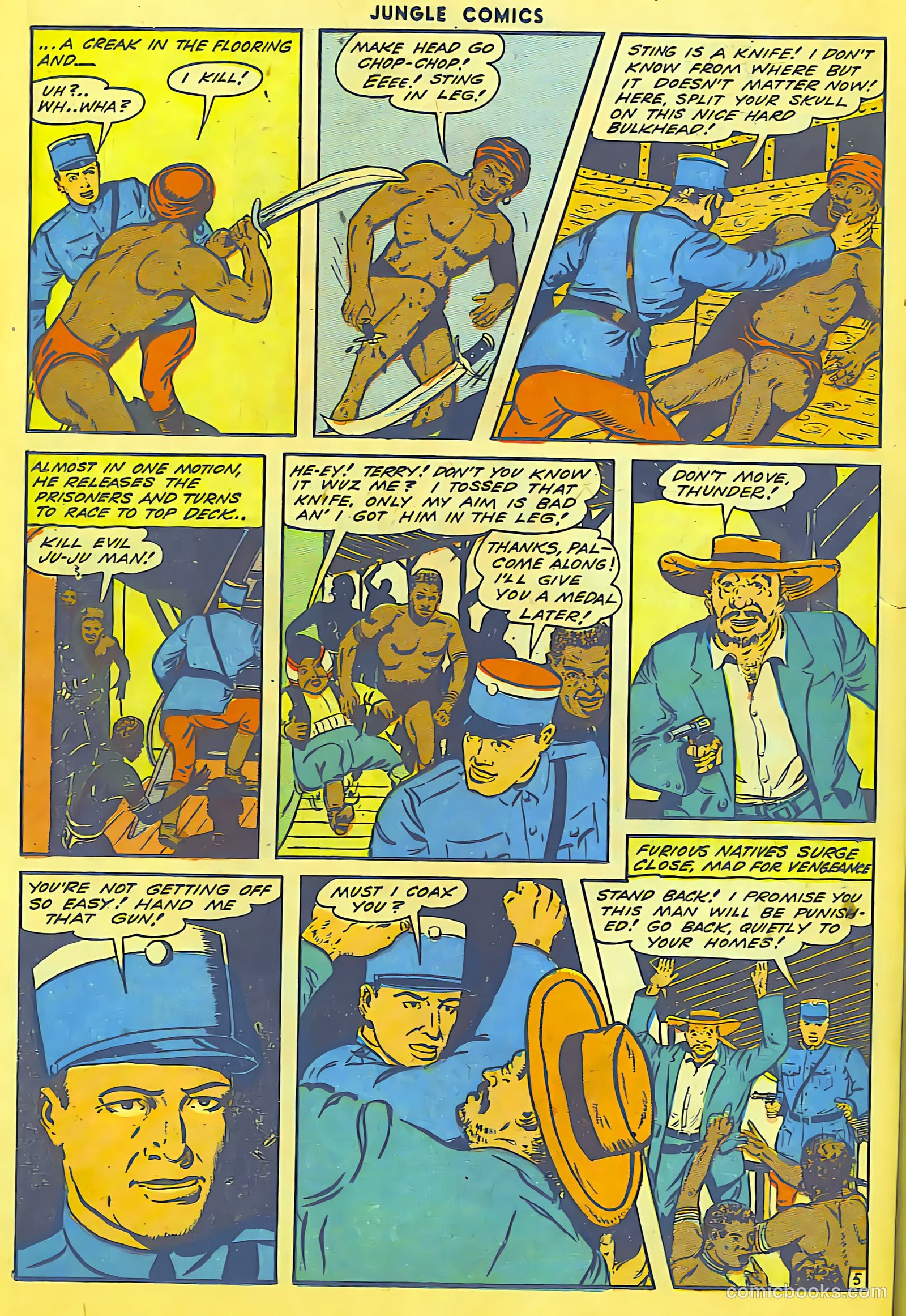 Jungle Comics #56 (1944) — page 38 of 52