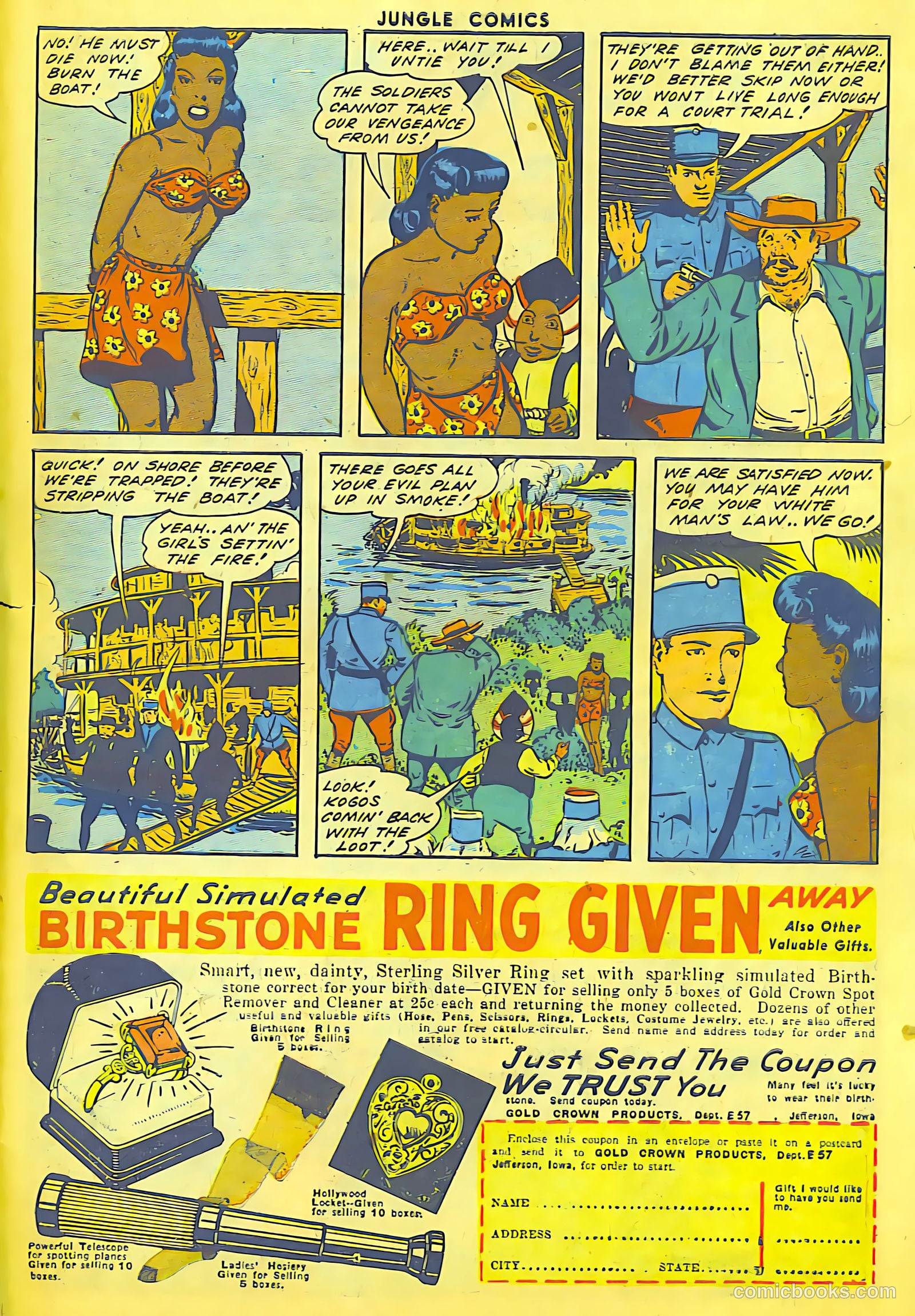 Jungle Comics #56 (1944) — page 39 of 52