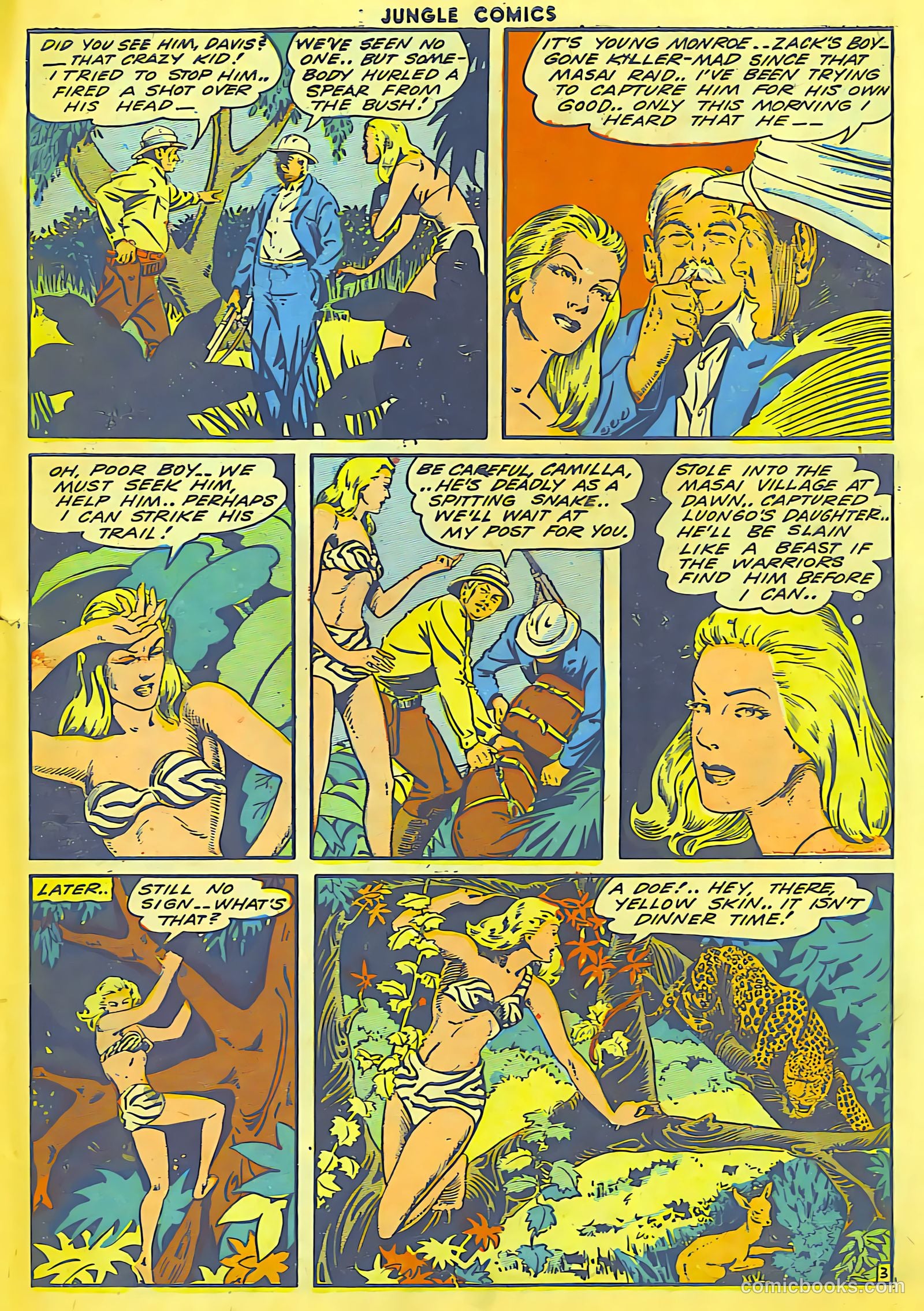 Jungle Comics #56 (1944) — page 45 of 52