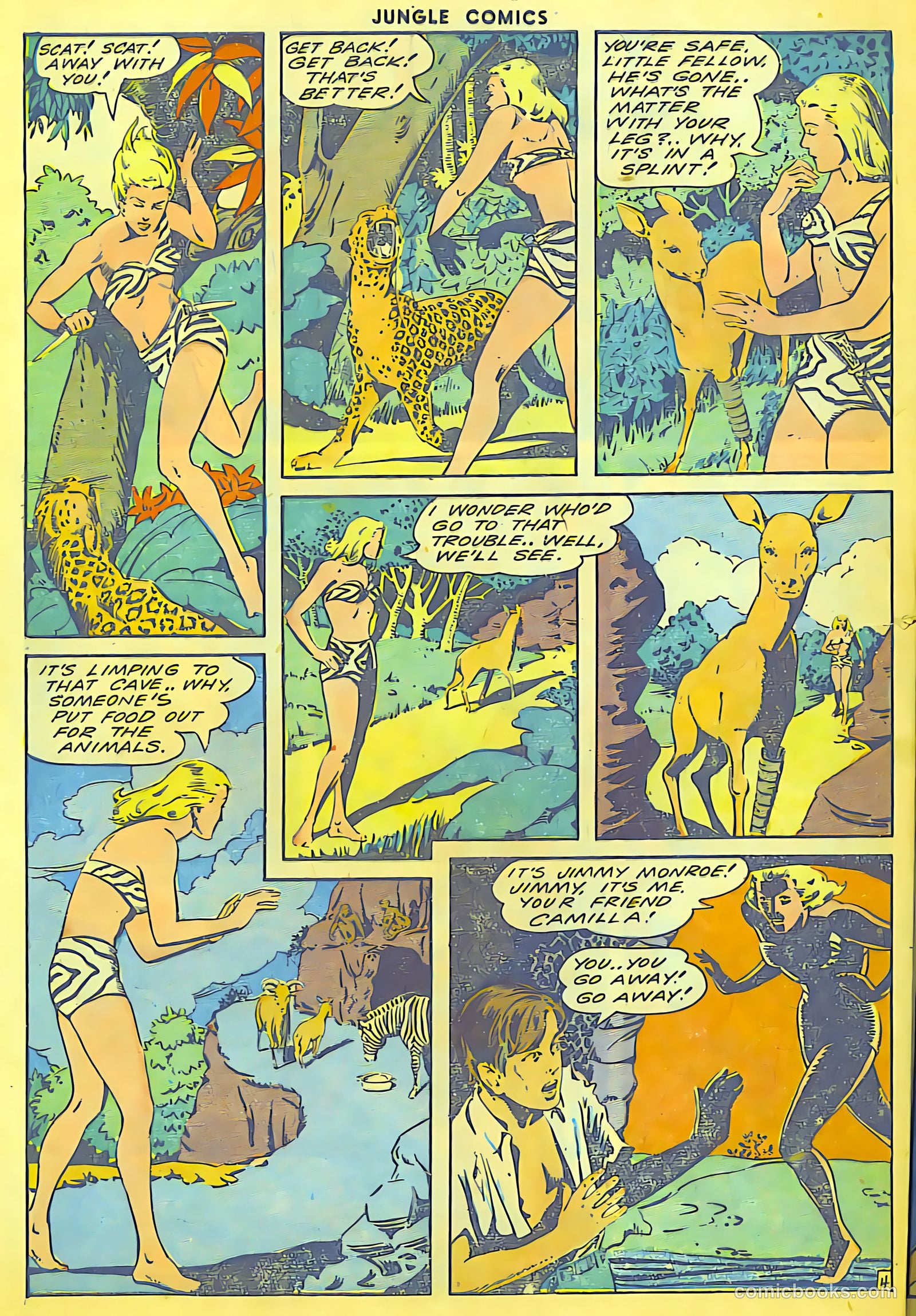 Jungle Comics #56 (1944) — page 46 of 52