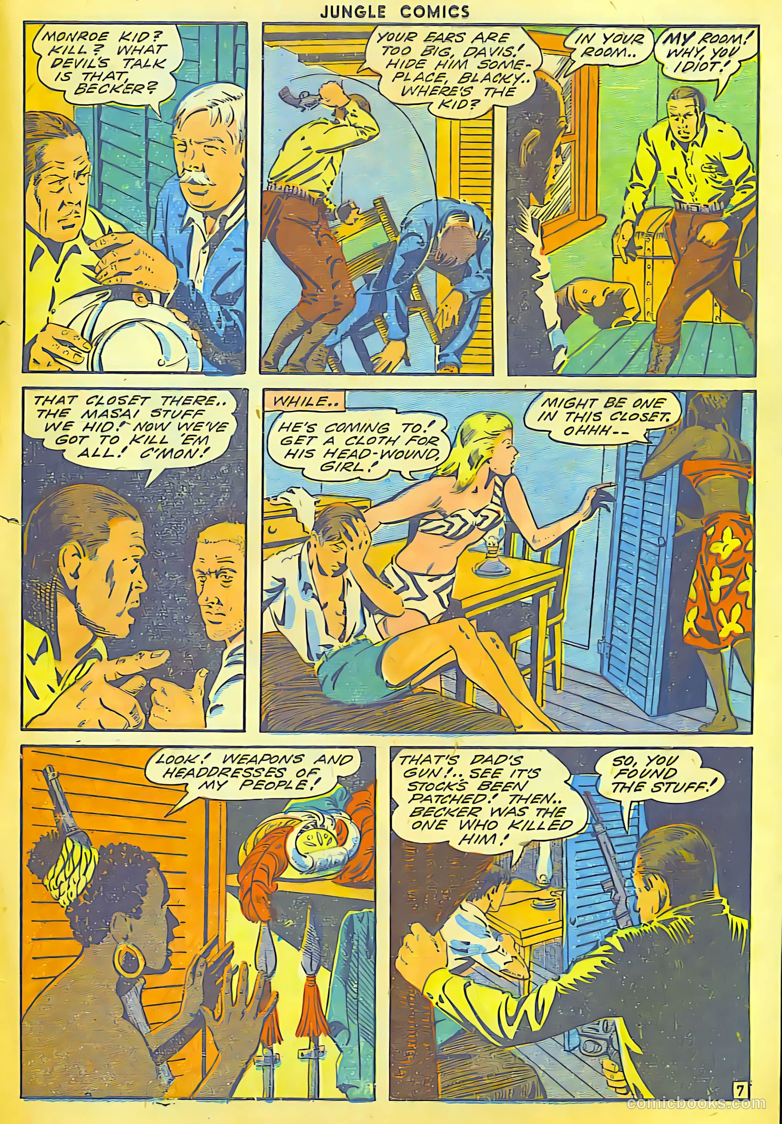 Jungle Comics #56 (1944) — page 49 of 52