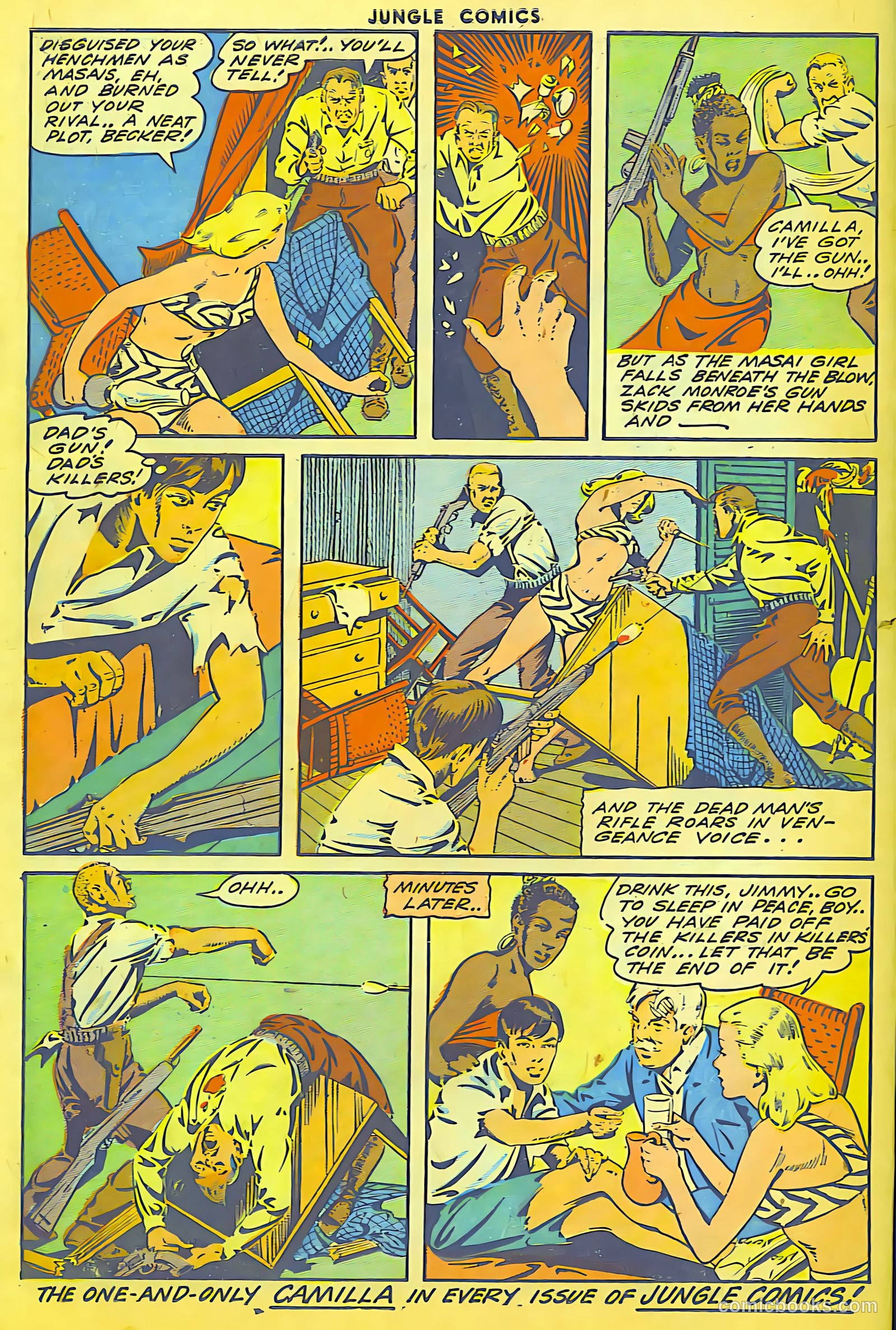 Jungle Comics #56 (1944) — page 50 of 52
