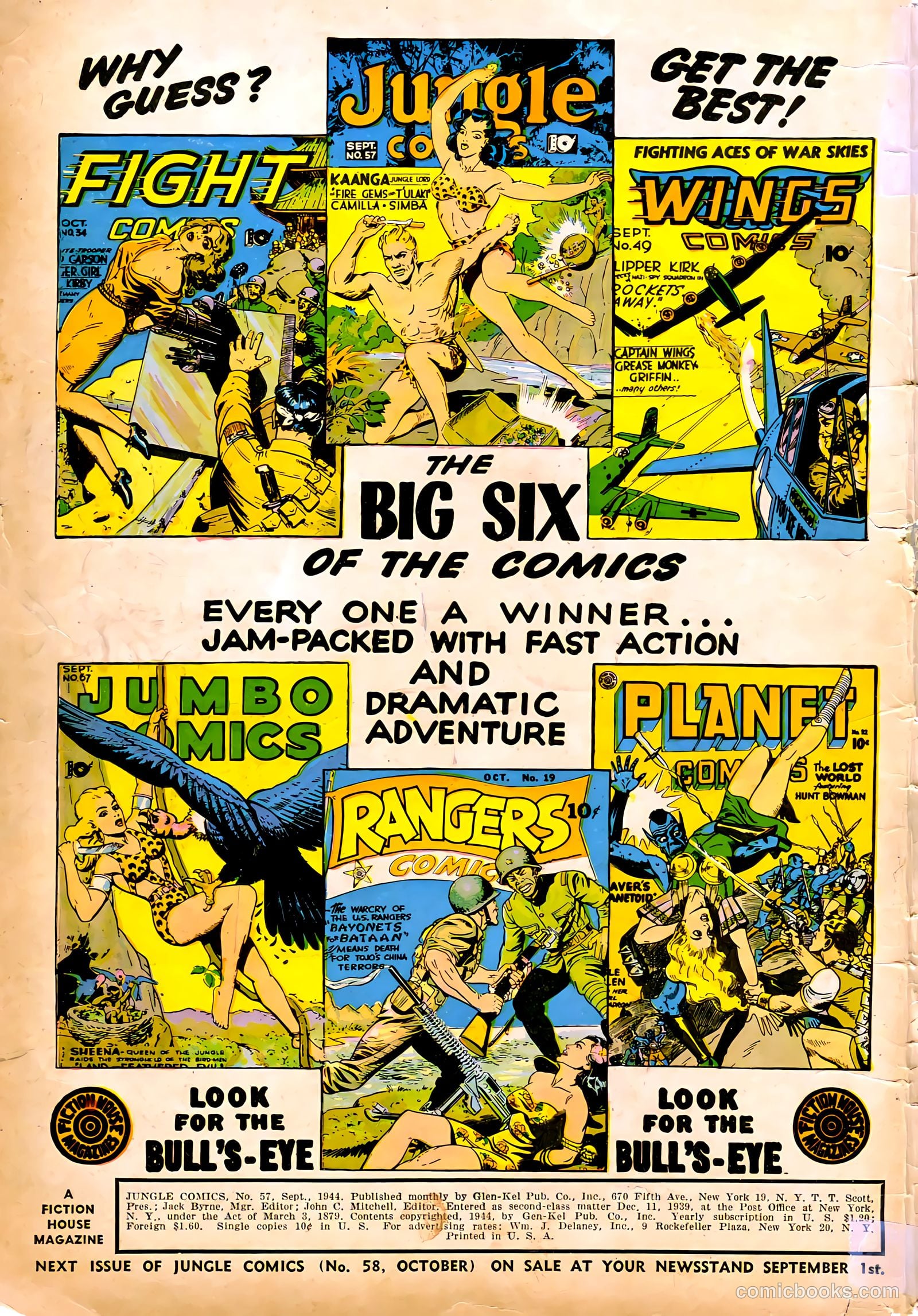 Jungle Comics #57 (1944) — page 2 of 52