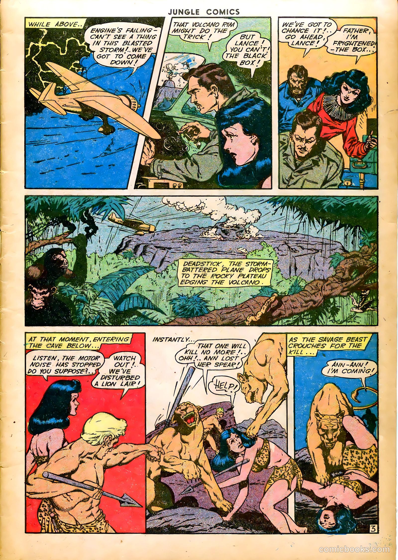 Jungle Comics #57 (1944) — page 5 of 52