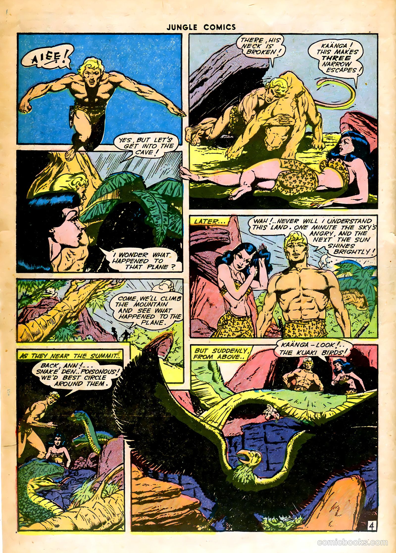 Jungle Comics #57 (1944) — page 6 of 52