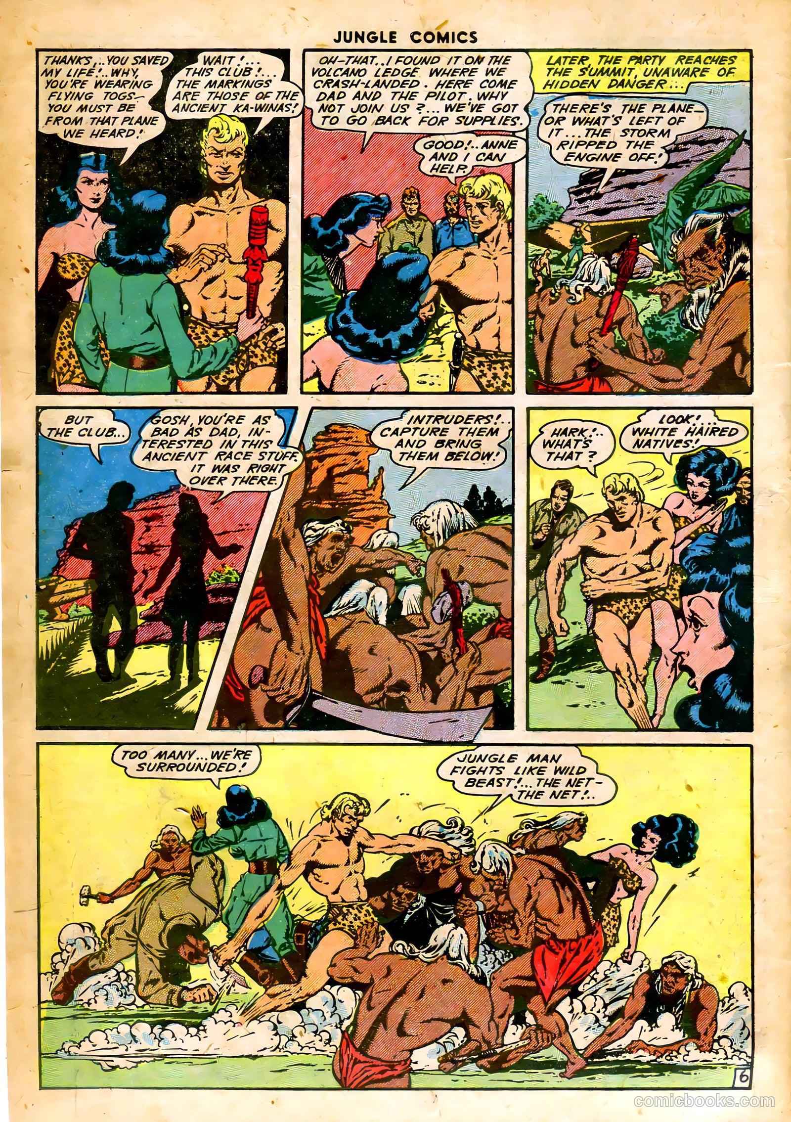 Jungle Comics #57 (1944) — page 8 of 52