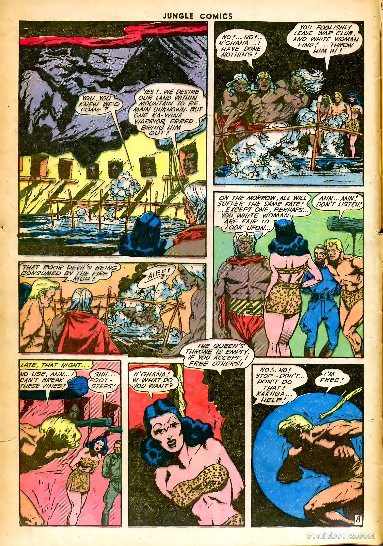 Jungle Comics #57 (1944) — page 10 of 52