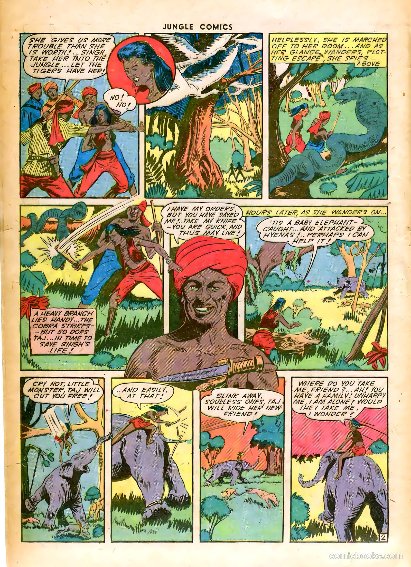 Jungle Comics #57 (1944) — page 16 of 52