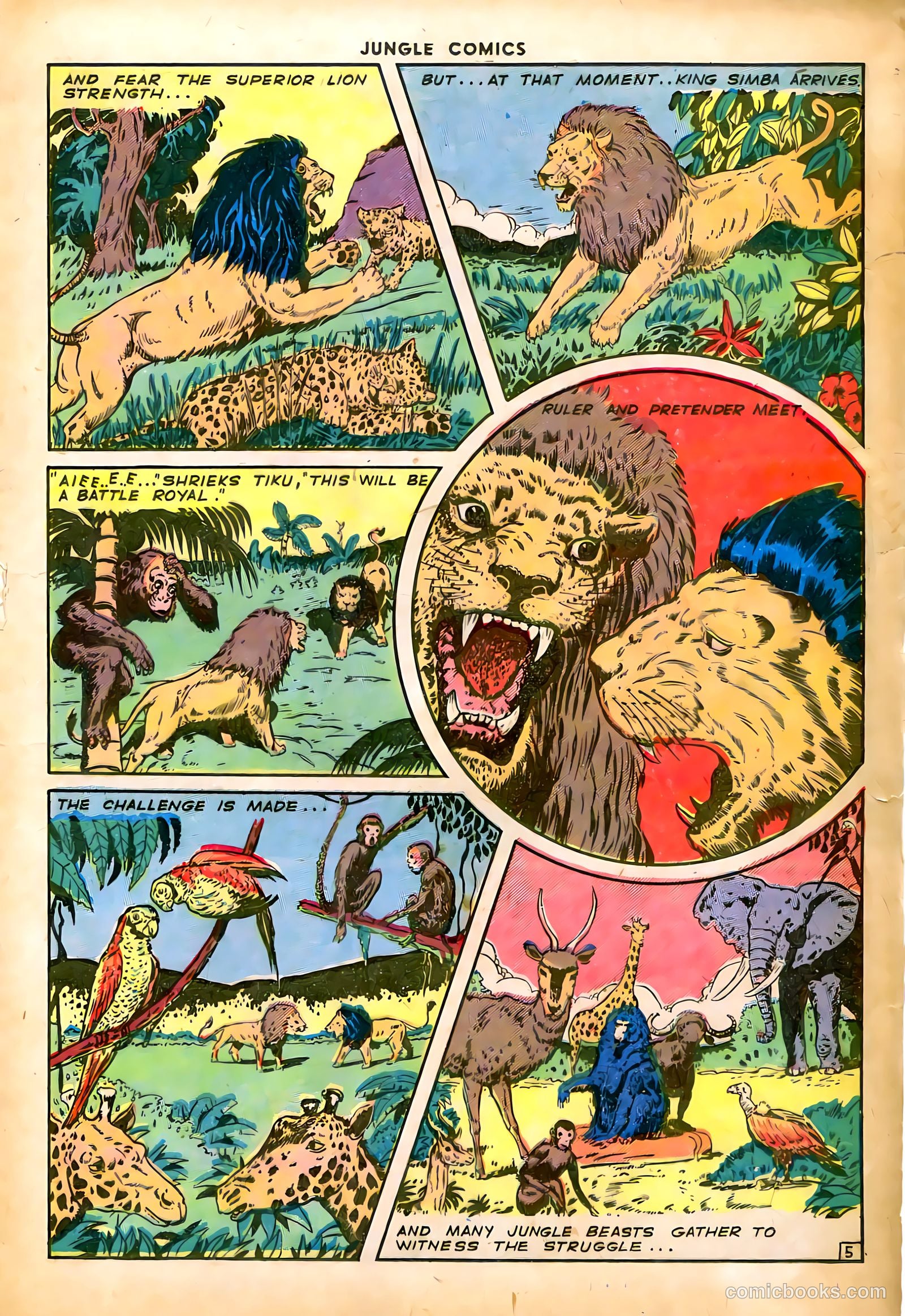 Jungle Comics #57 (1944) — page 25 of 52