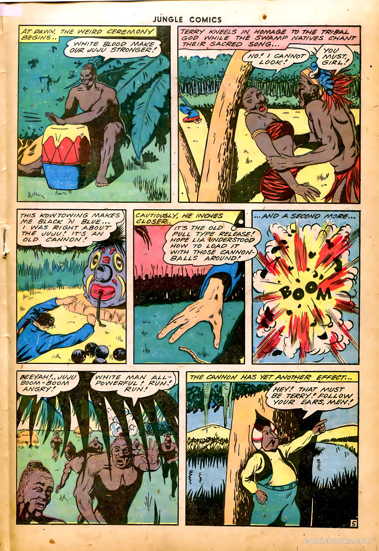 Jungle Comics #57 (1944) — page 31 of 52