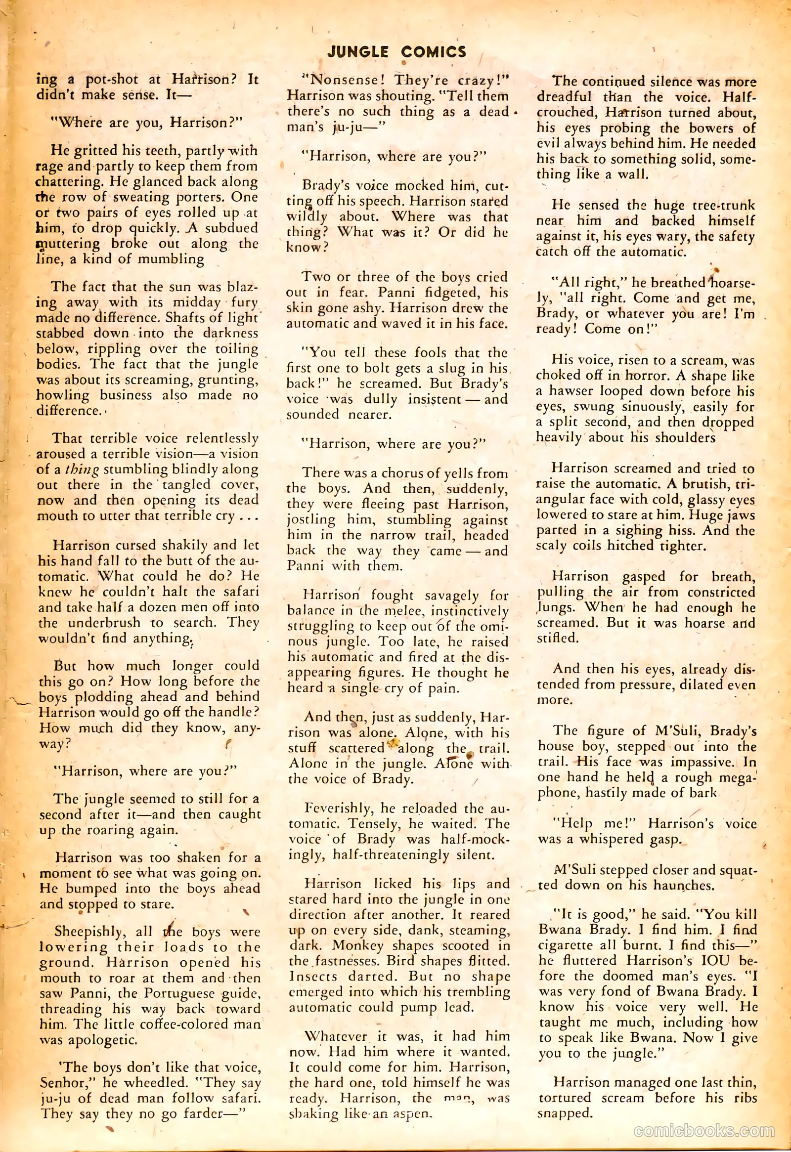 Jungle Comics #57 (1944) — page 34 of 52