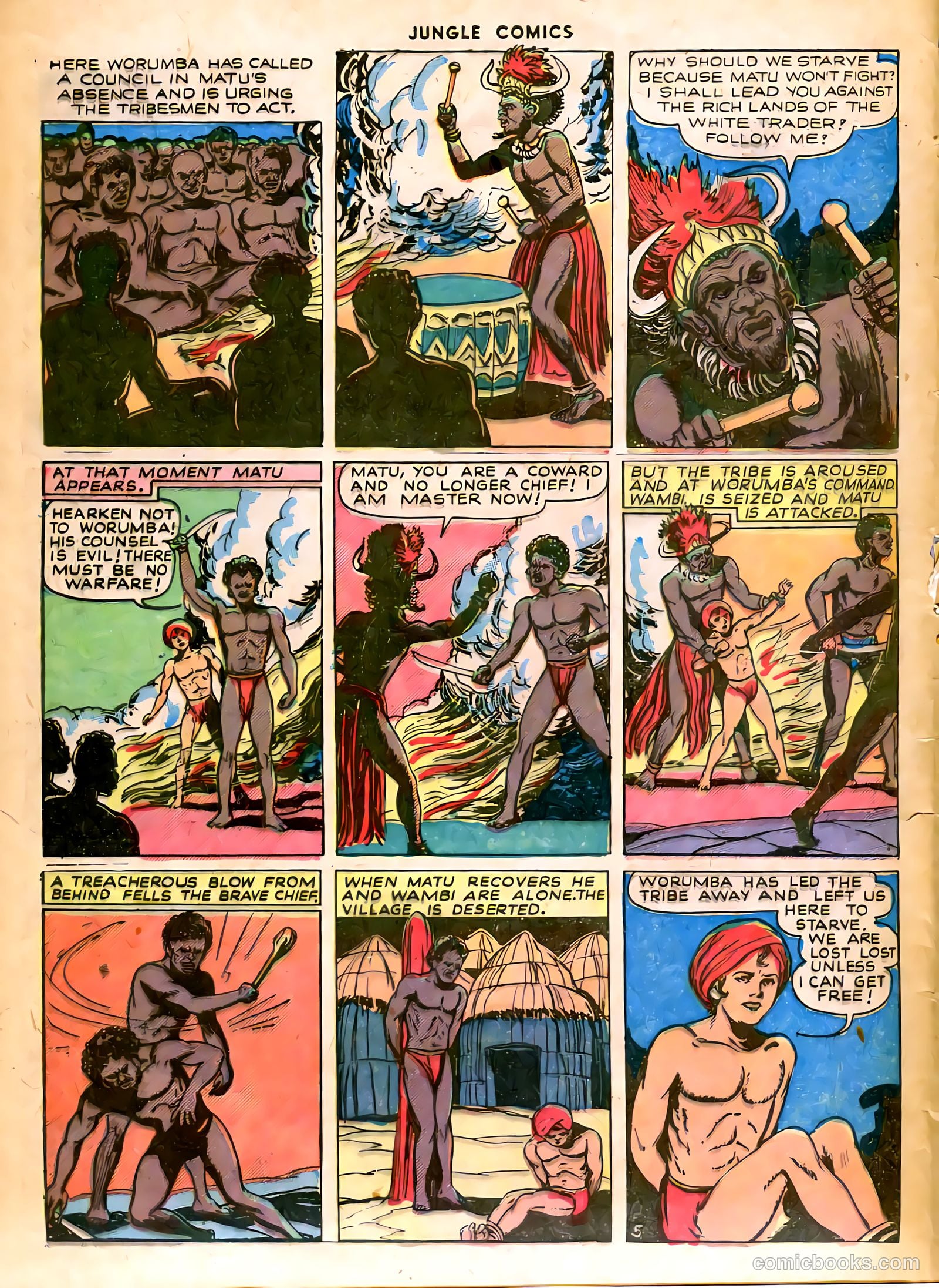 Jungle Comics #57 (1944) — page 40 of 52