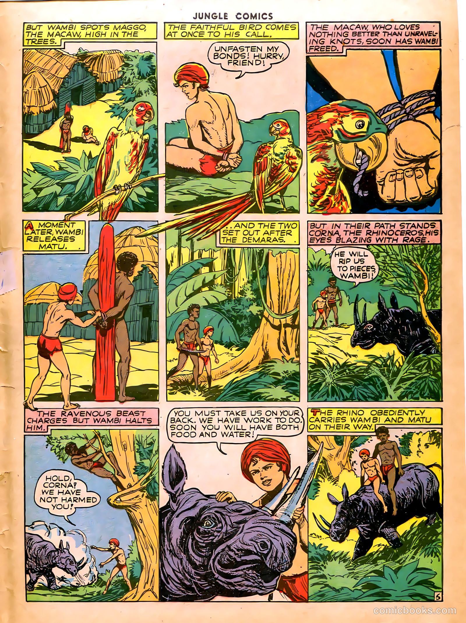 Jungle Comics #57 (1944) — page 41 of 52