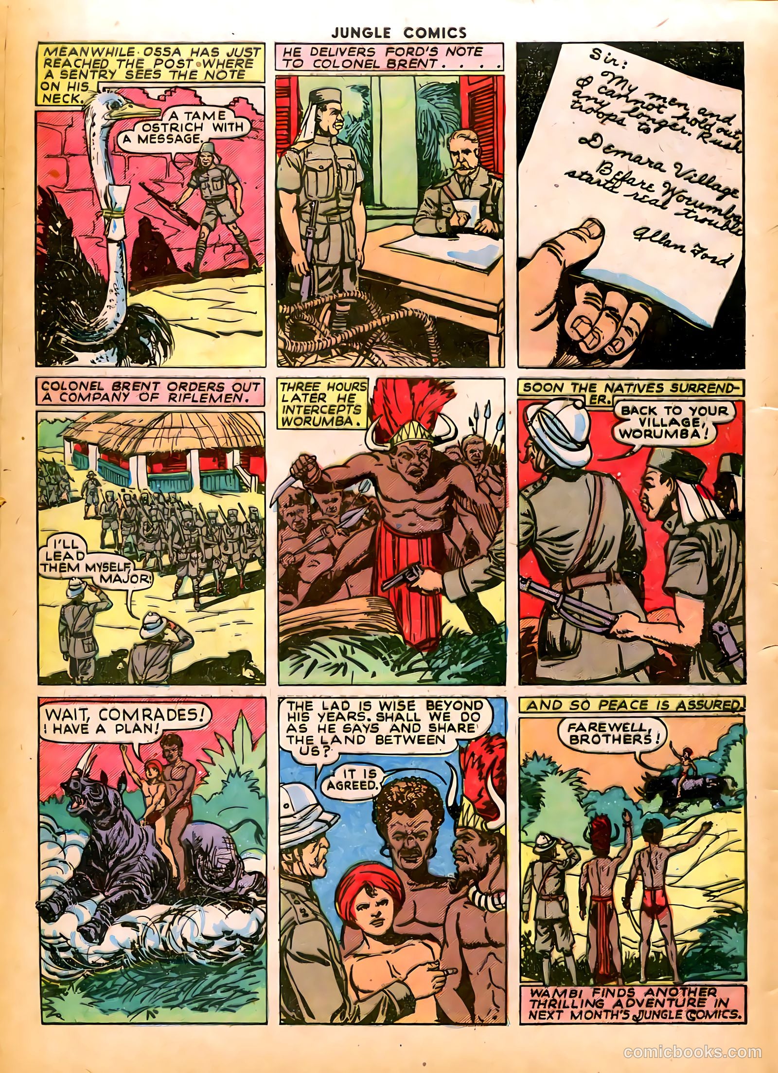 Jungle Comics #57 (1944) — page 42 of 52
