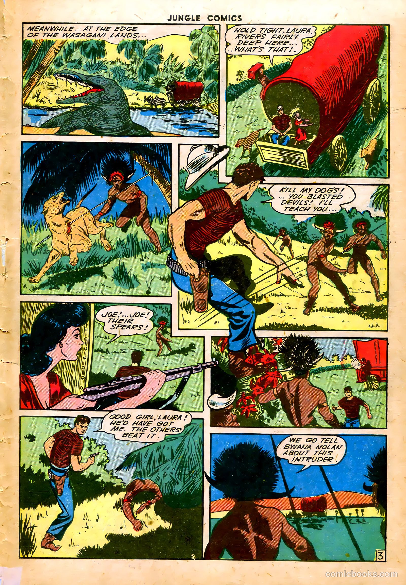 Jungle Comics #57 (1944) — page 45 of 52