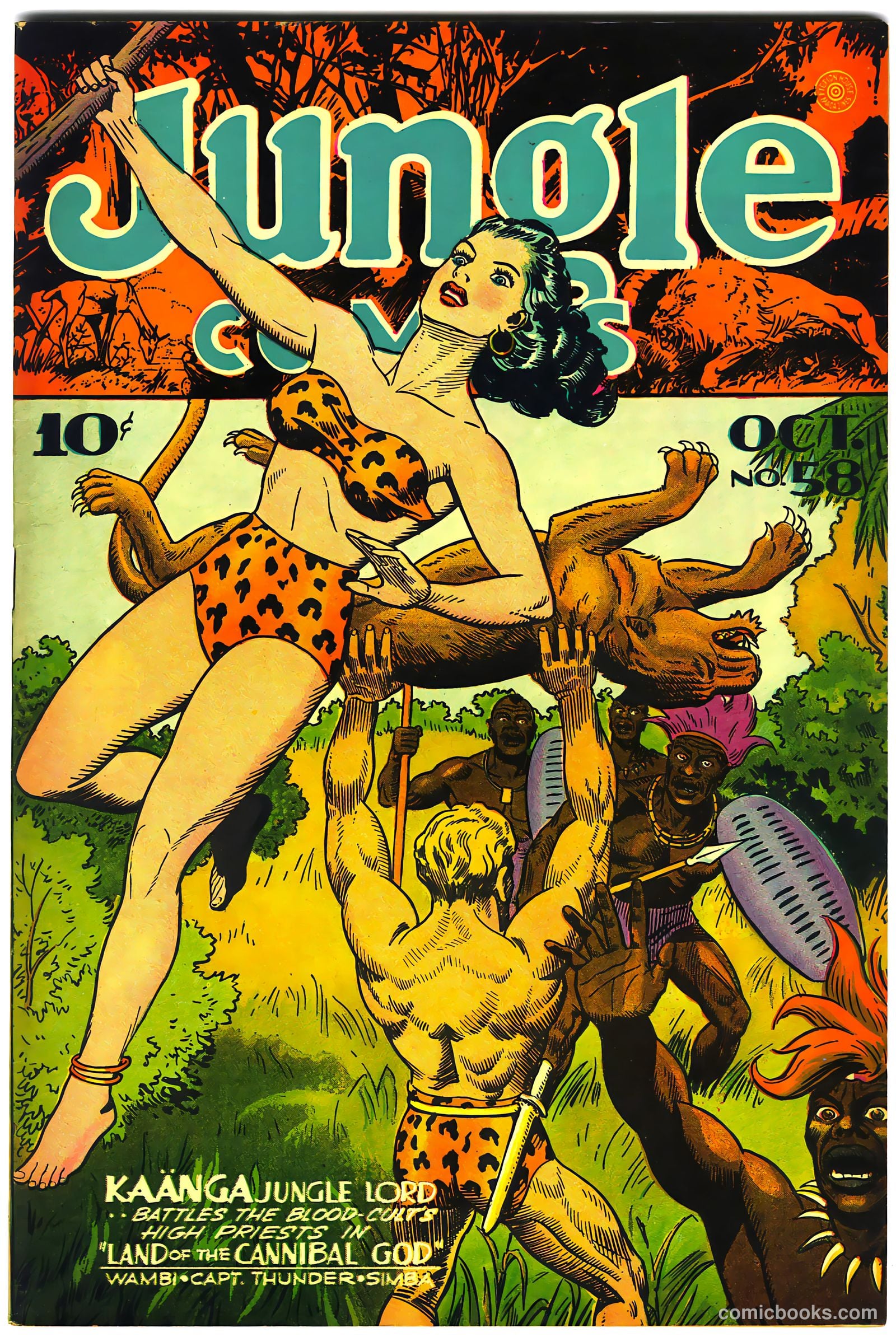 Jungle Comics #58