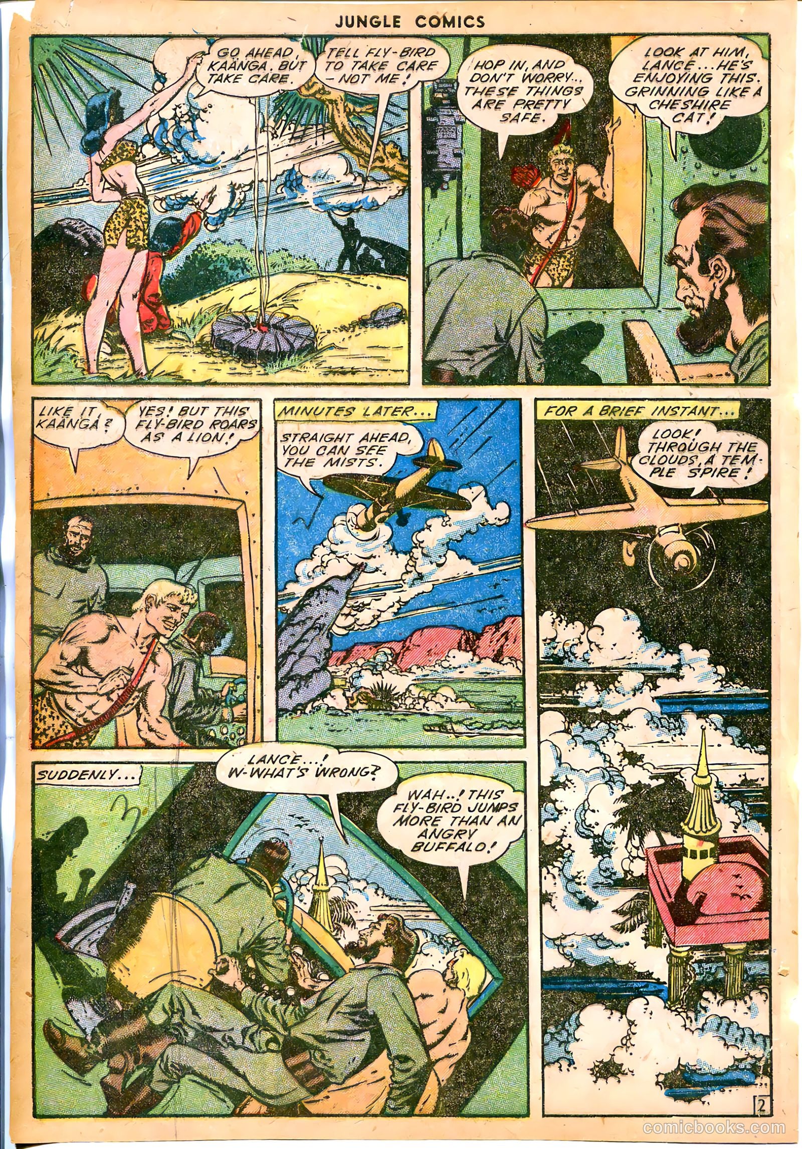 Jungle Comics #58 (1944) — page 4 of 52