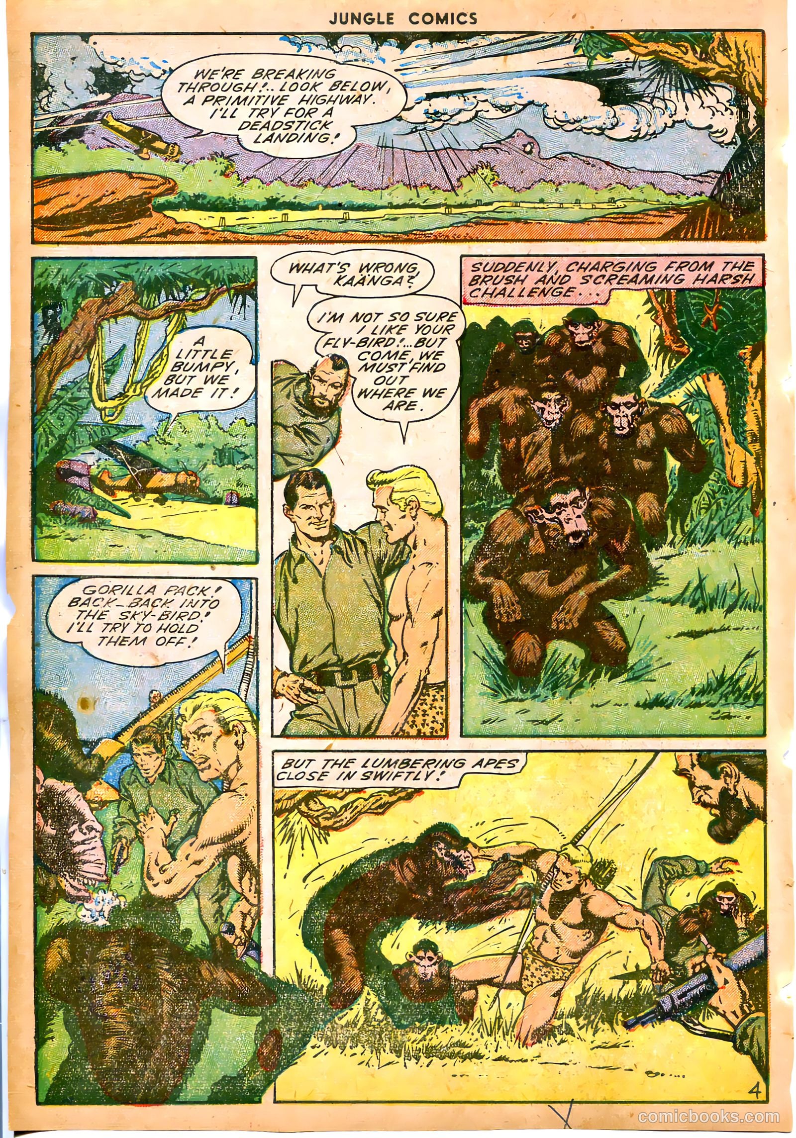 Jungle Comics #58 (1944) — page 6 of 52