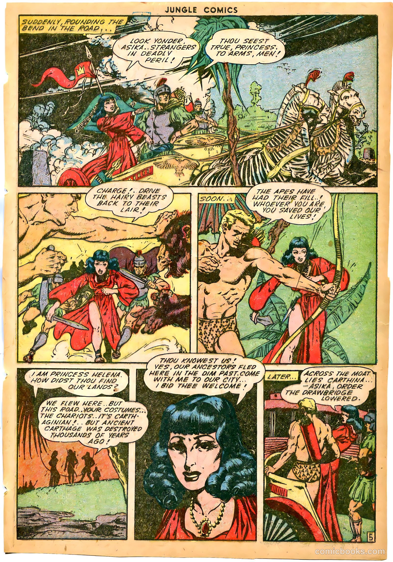 Jungle Comics #58 (1944) — page 7 of 52