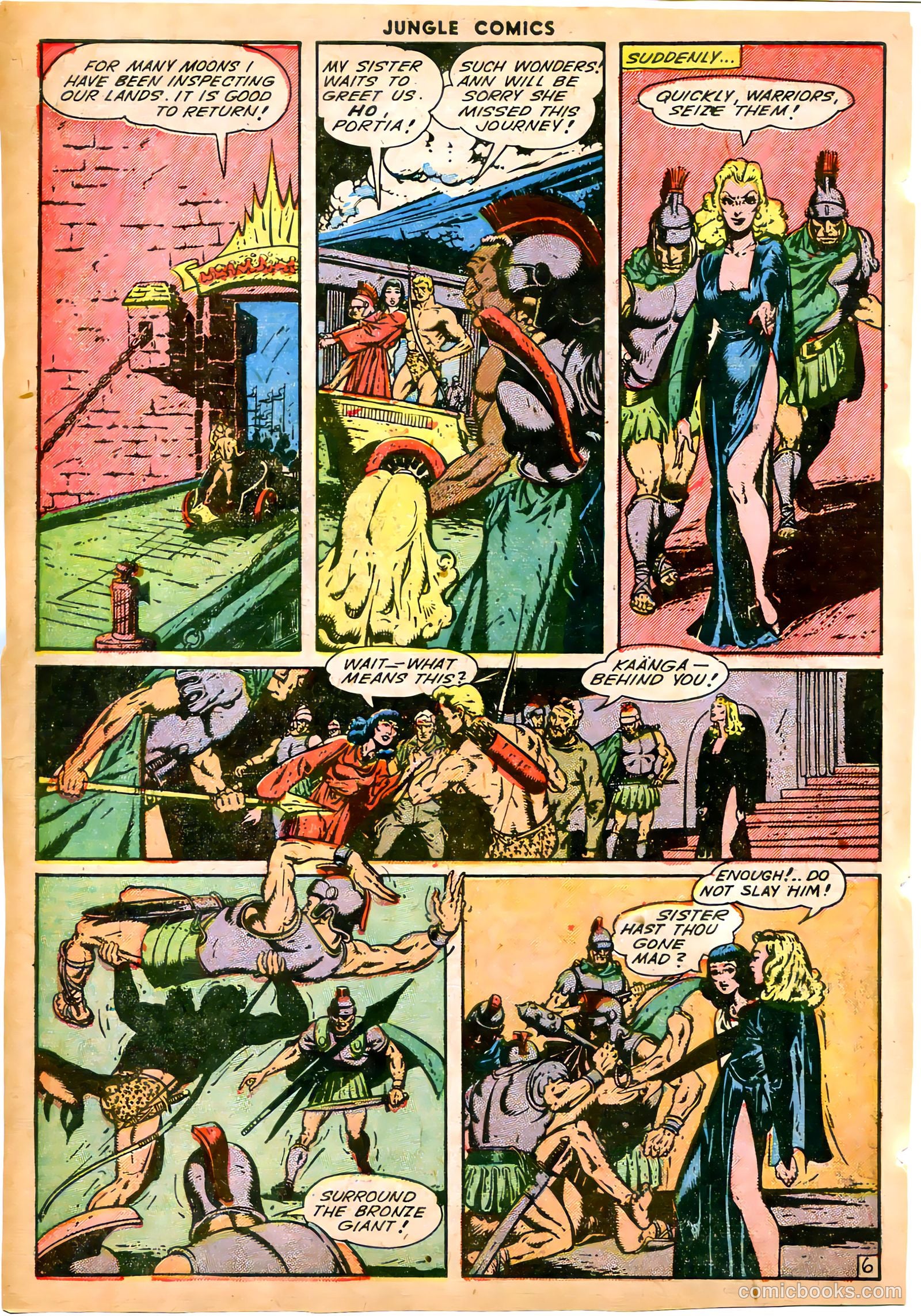 Jungle Comics #58 (1944) — page 8 of 52