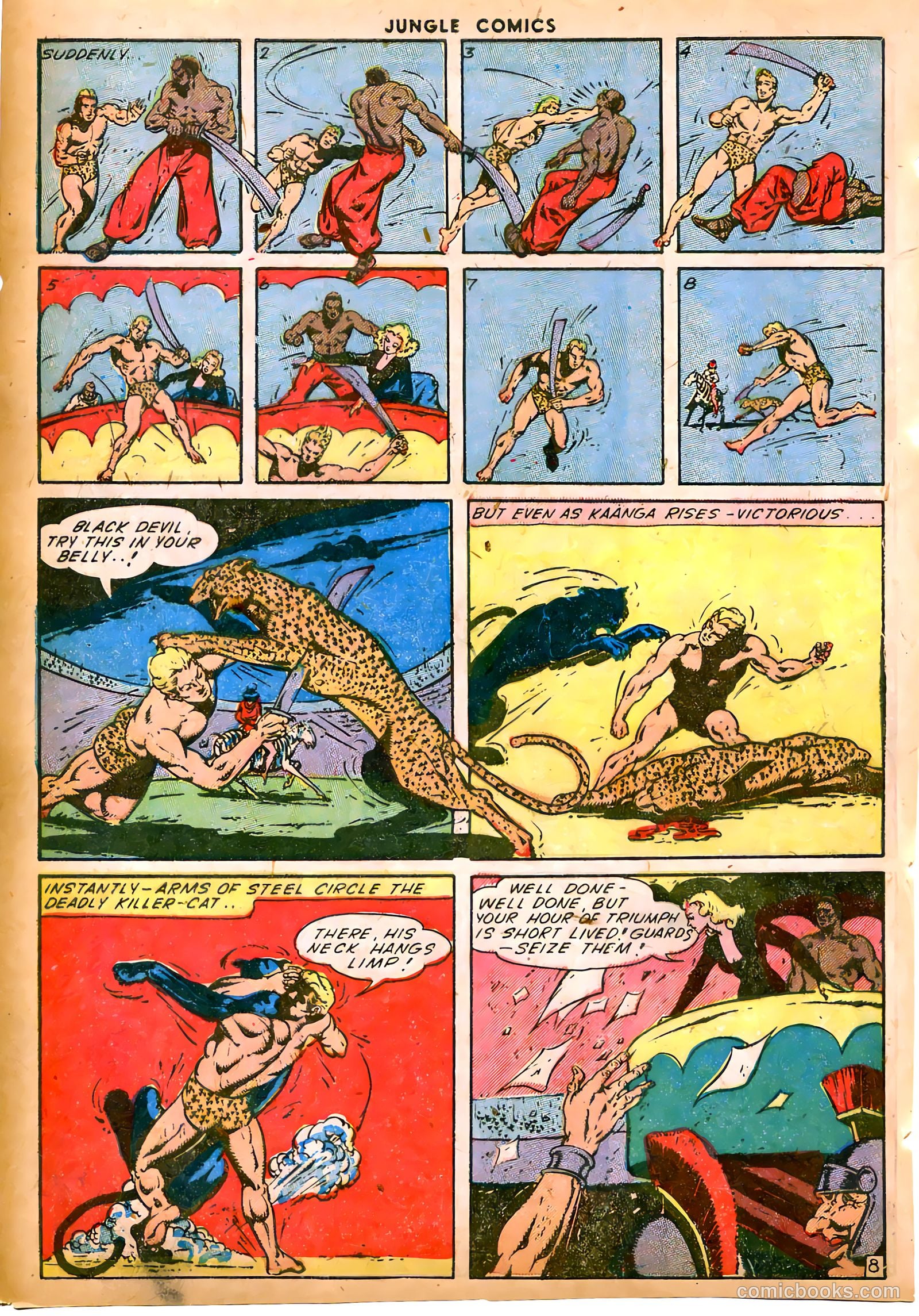 Jungle Comics #58 (1944) — page 10 of 52