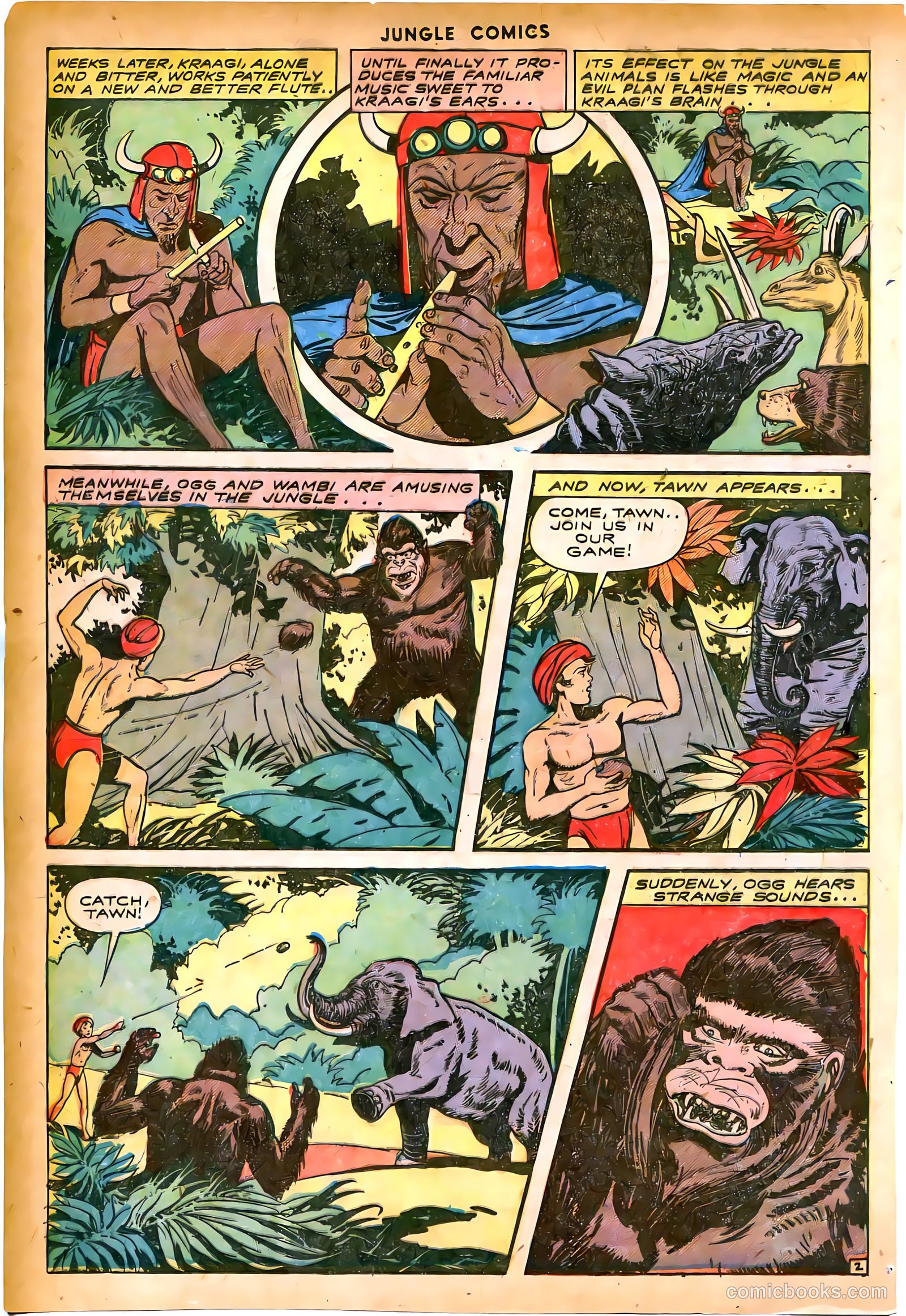 Jungle Comics #58 (1944) — page 16 of 52