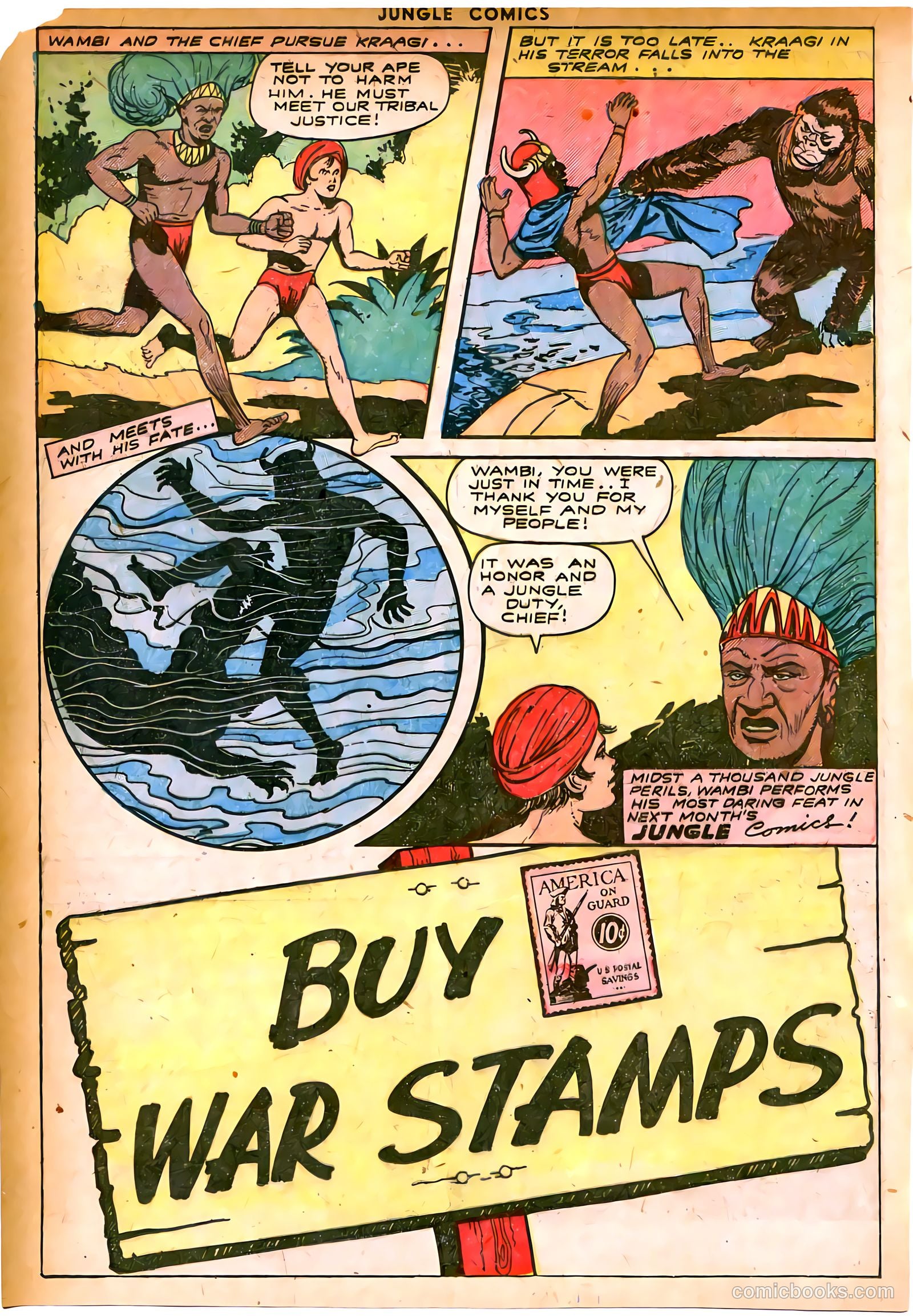 Jungle Comics #58 (1944) — page 22 of 52