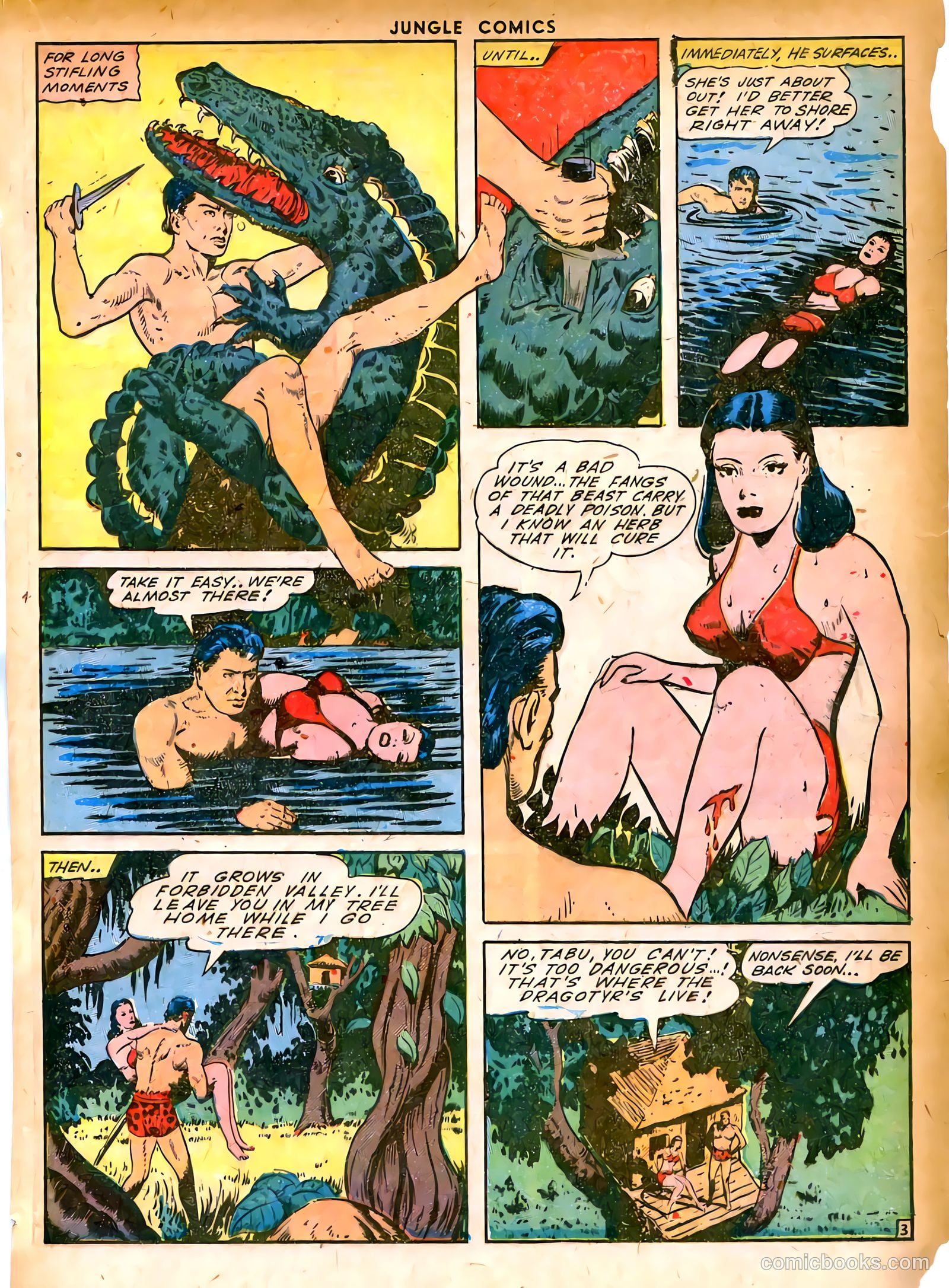 Jungle Comics #58 (1944) — page 25 of 52