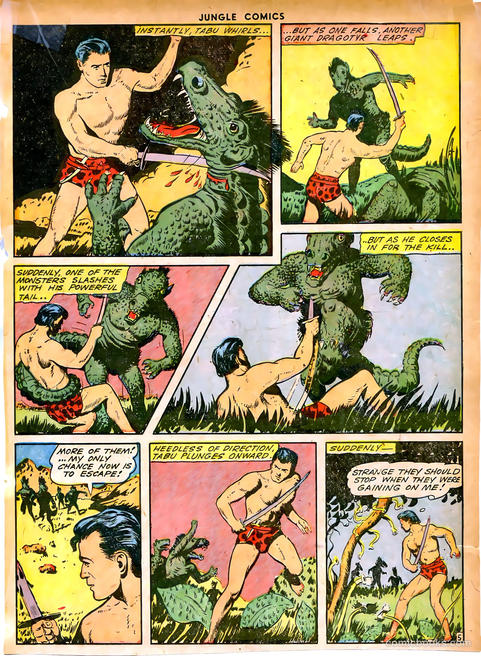 Jungle Comics #58 (1944) — page 27 of 52