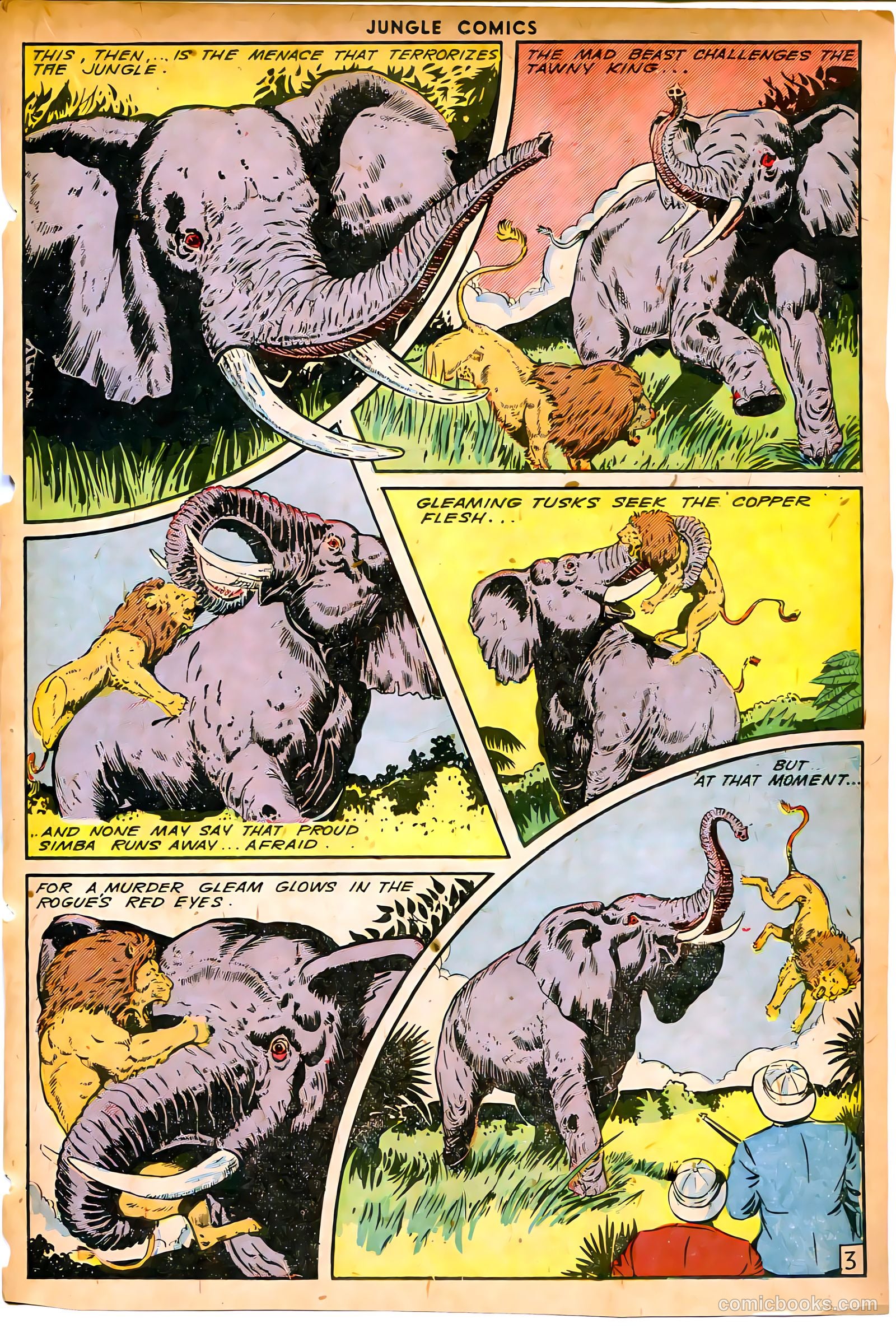 Jungle Comics #58 (1944) — page 33 of 52