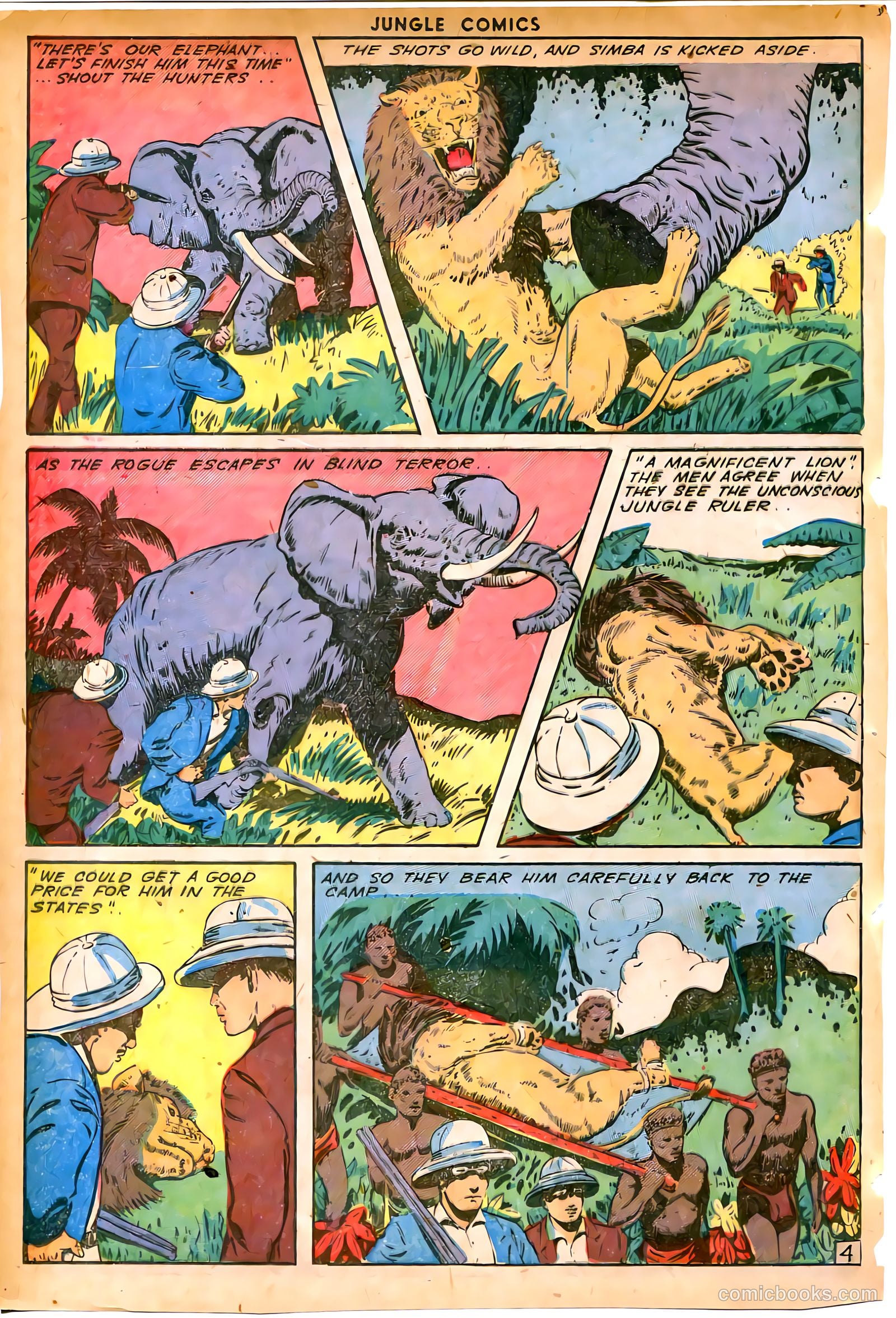 Jungle Comics #58 (1944) — page 34 of 52