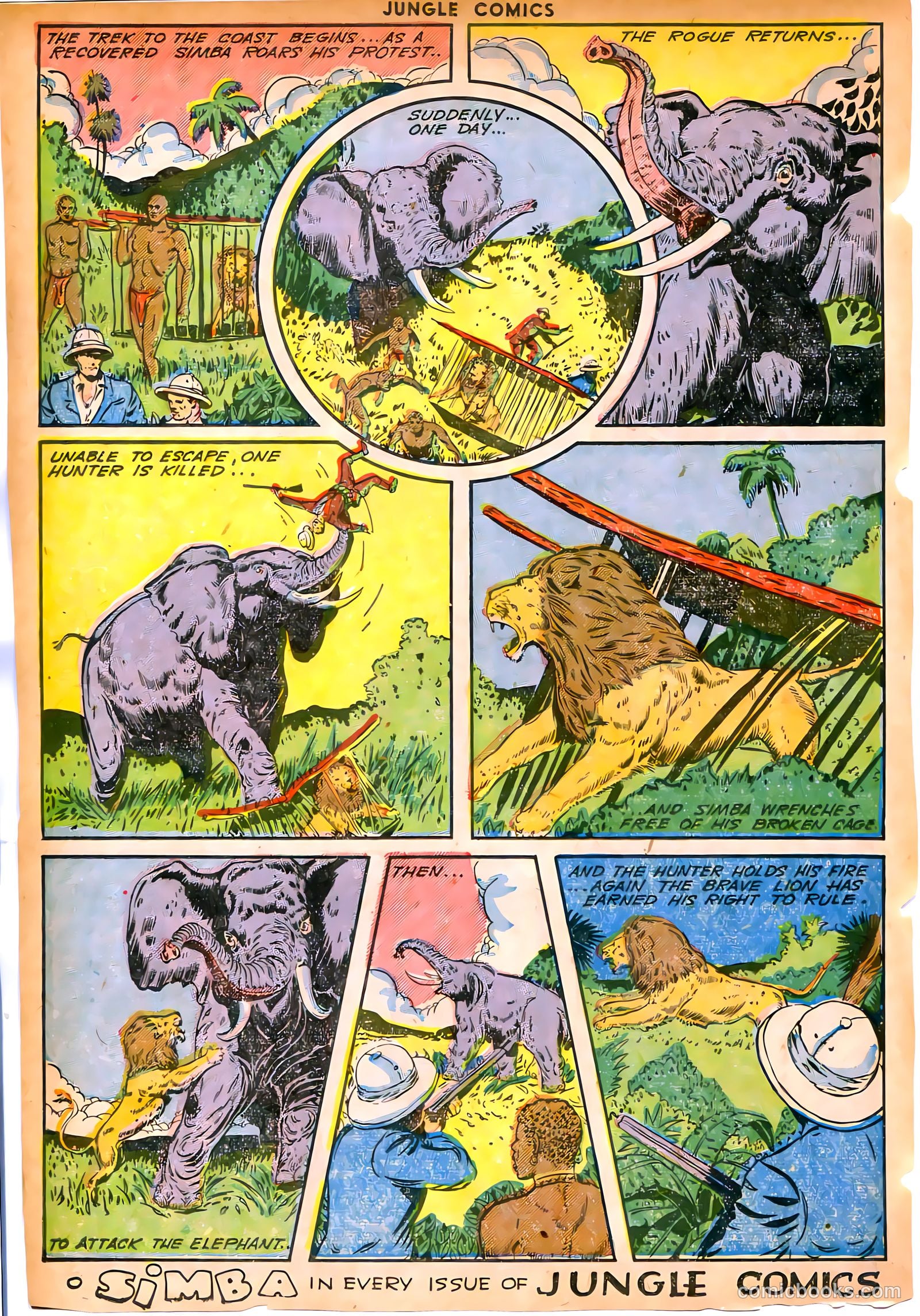 Jungle Comics #58 (1944) — page 36 of 52