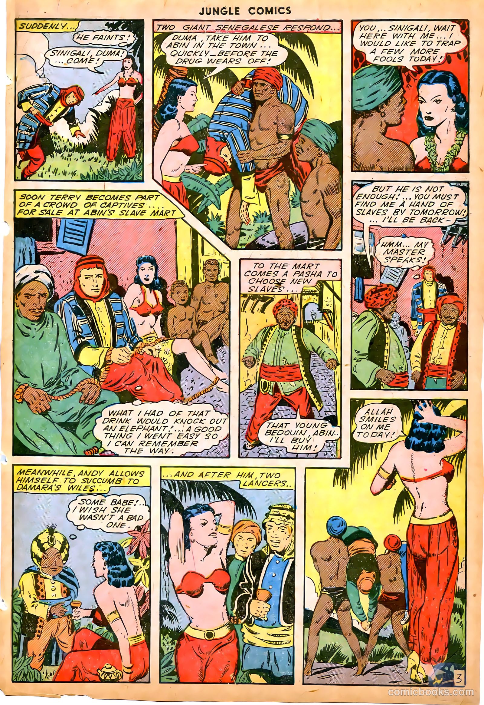 Jungle Comics #58 (1944) — page 39 of 52