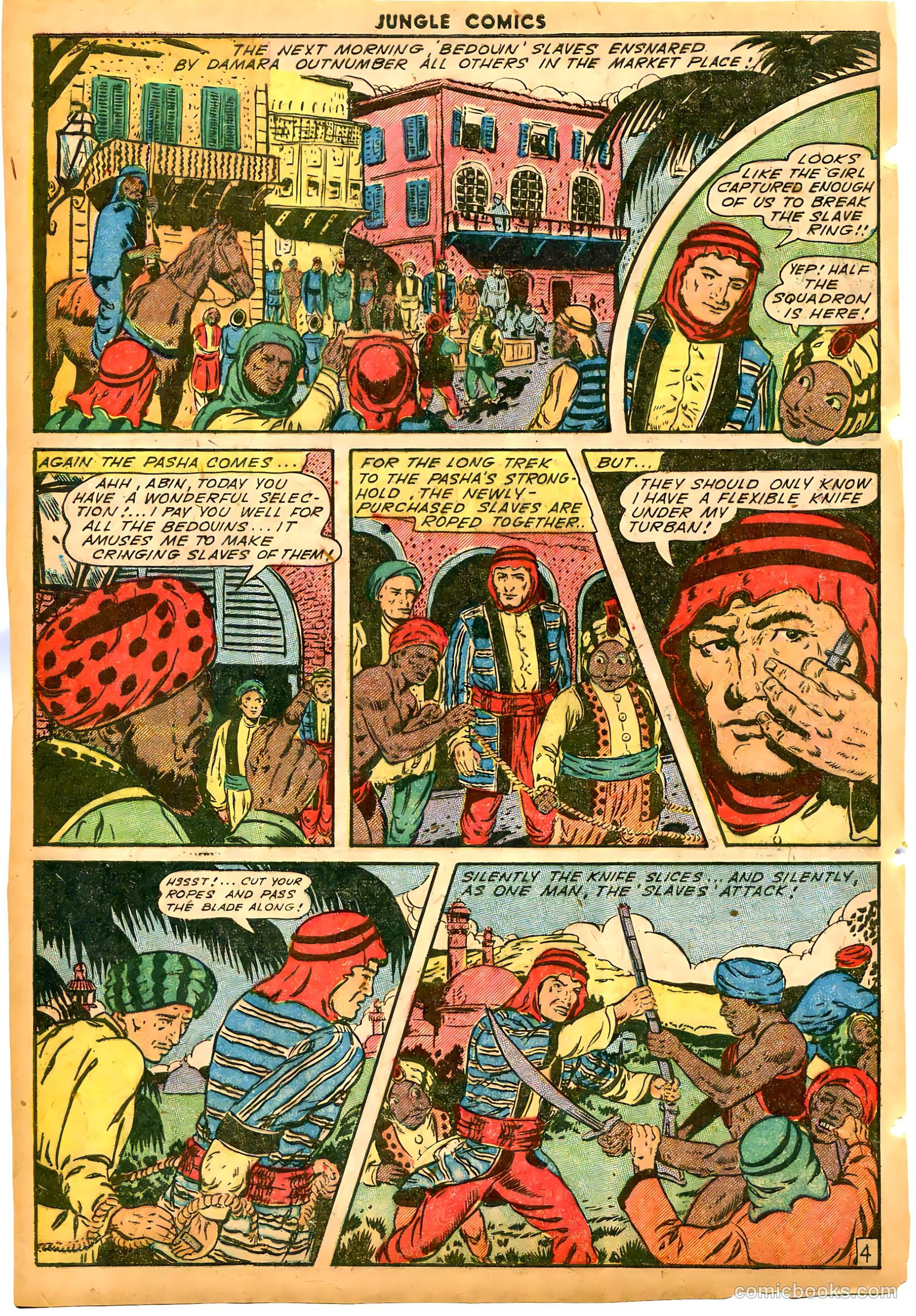 Jungle Comics #58 (1944) — page 40 of 52