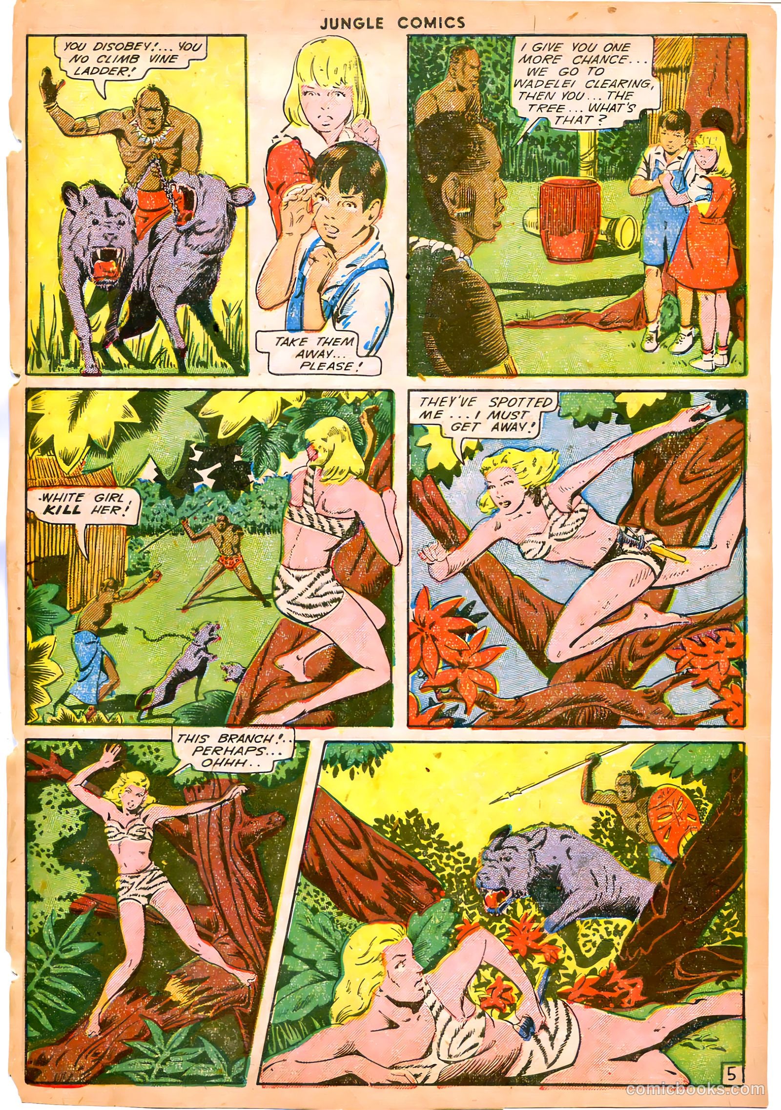 Jungle Comics #58 (1944) — page 47 of 52