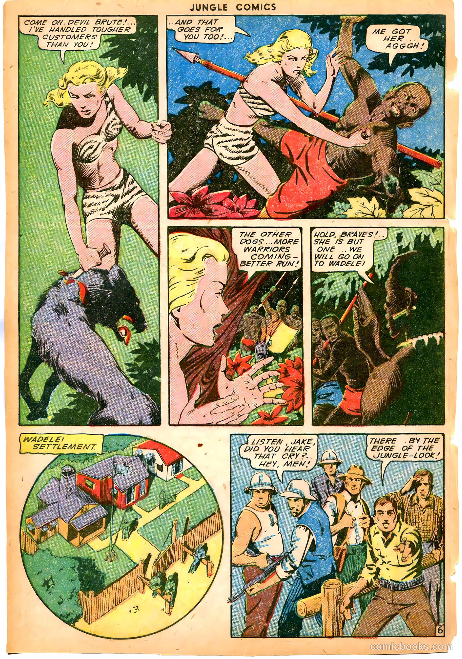 Jungle Comics #58 (1944) — page 48 of 52