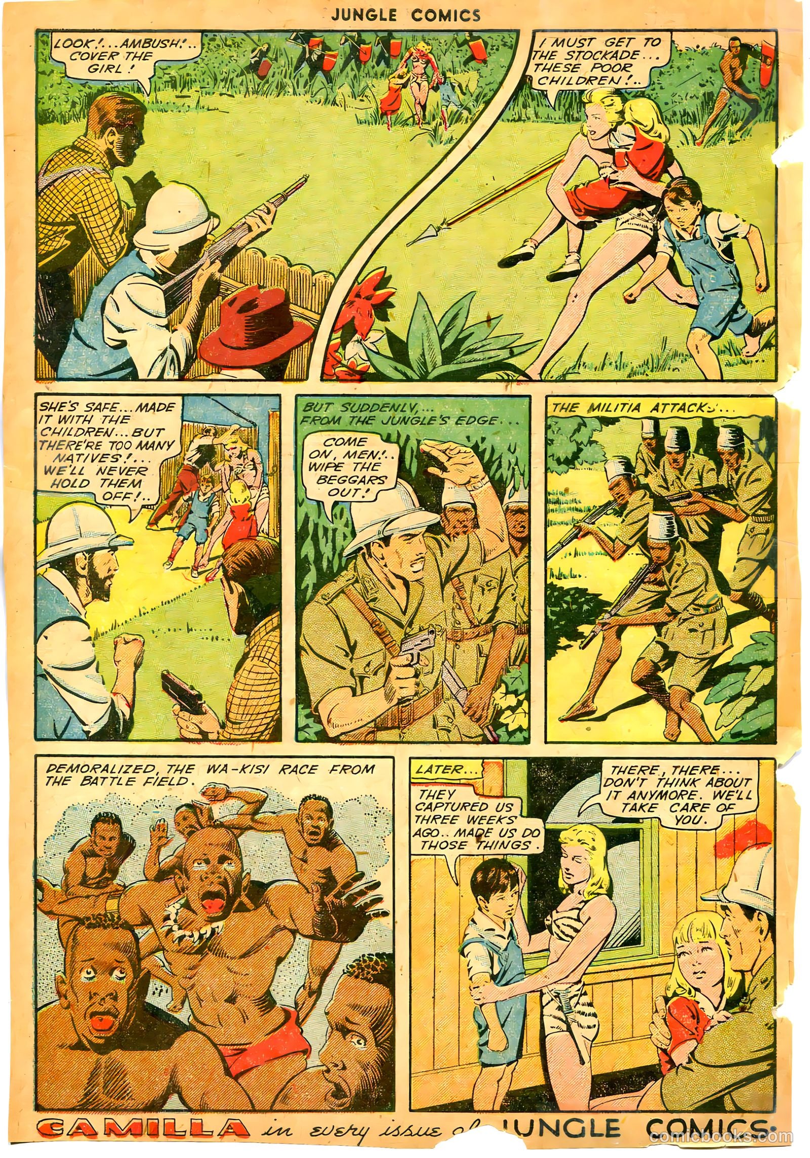 Jungle Comics #58 (1944) — page 50 of 52