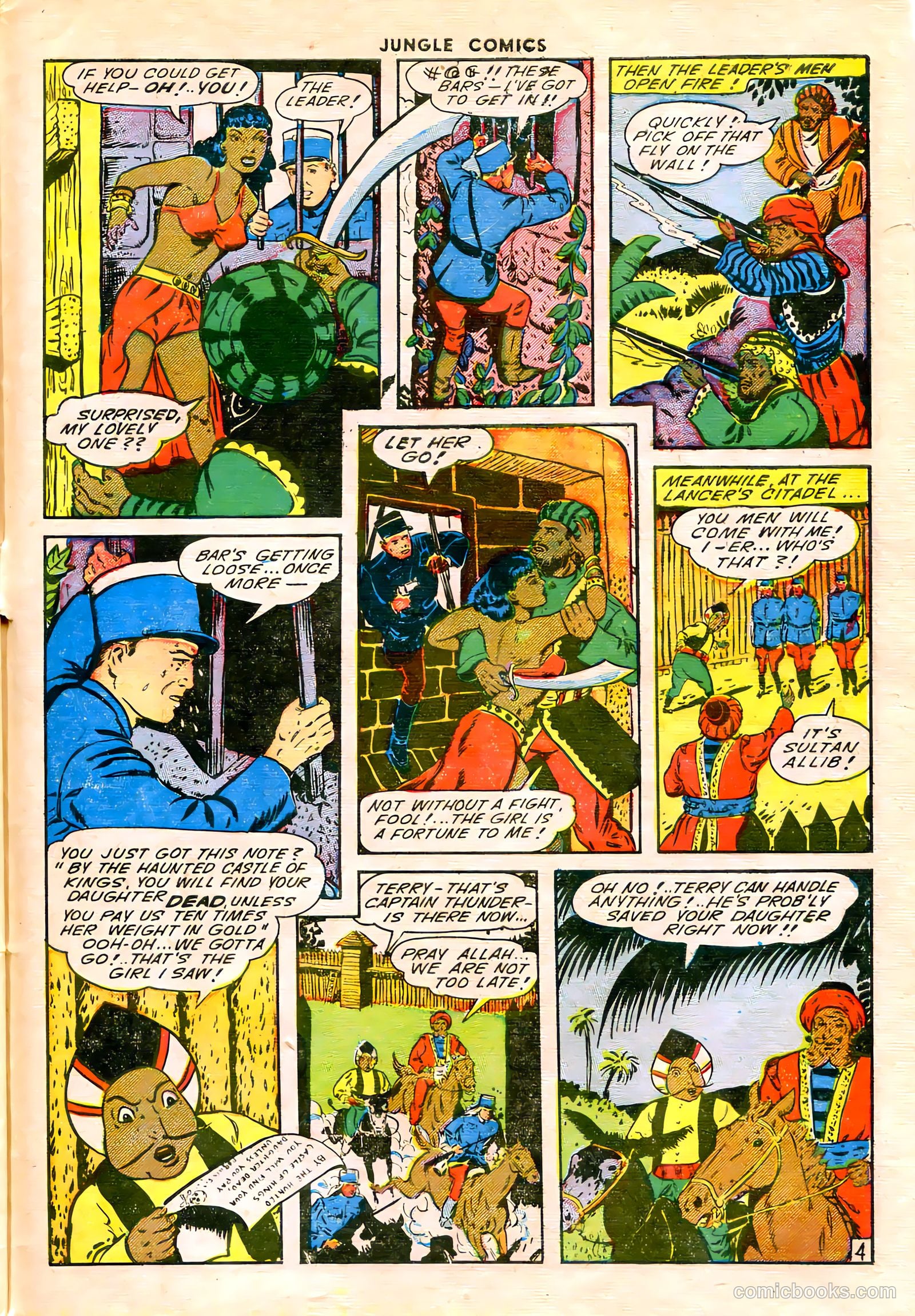 Jungle Comics #59 (1944) — page 42 of 53